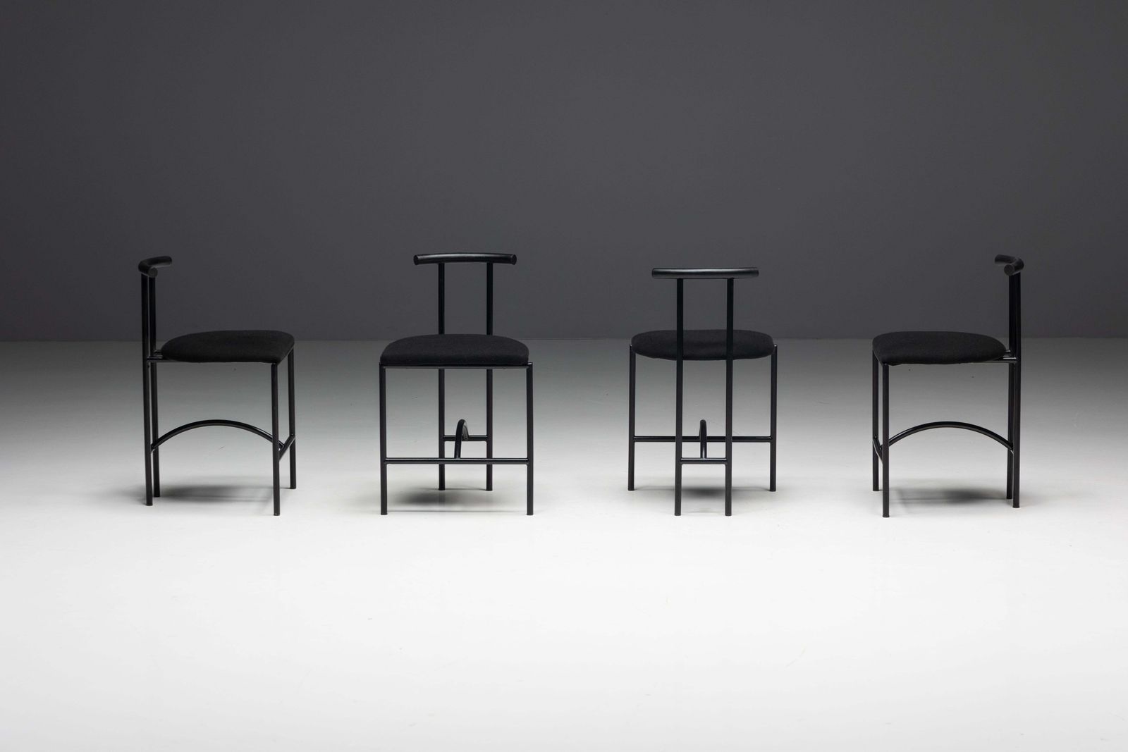 Postmodern "Tokyo" Dining Chairs By Rodney Kinsman For Bieffeplast, Italy, 1980s photo buy