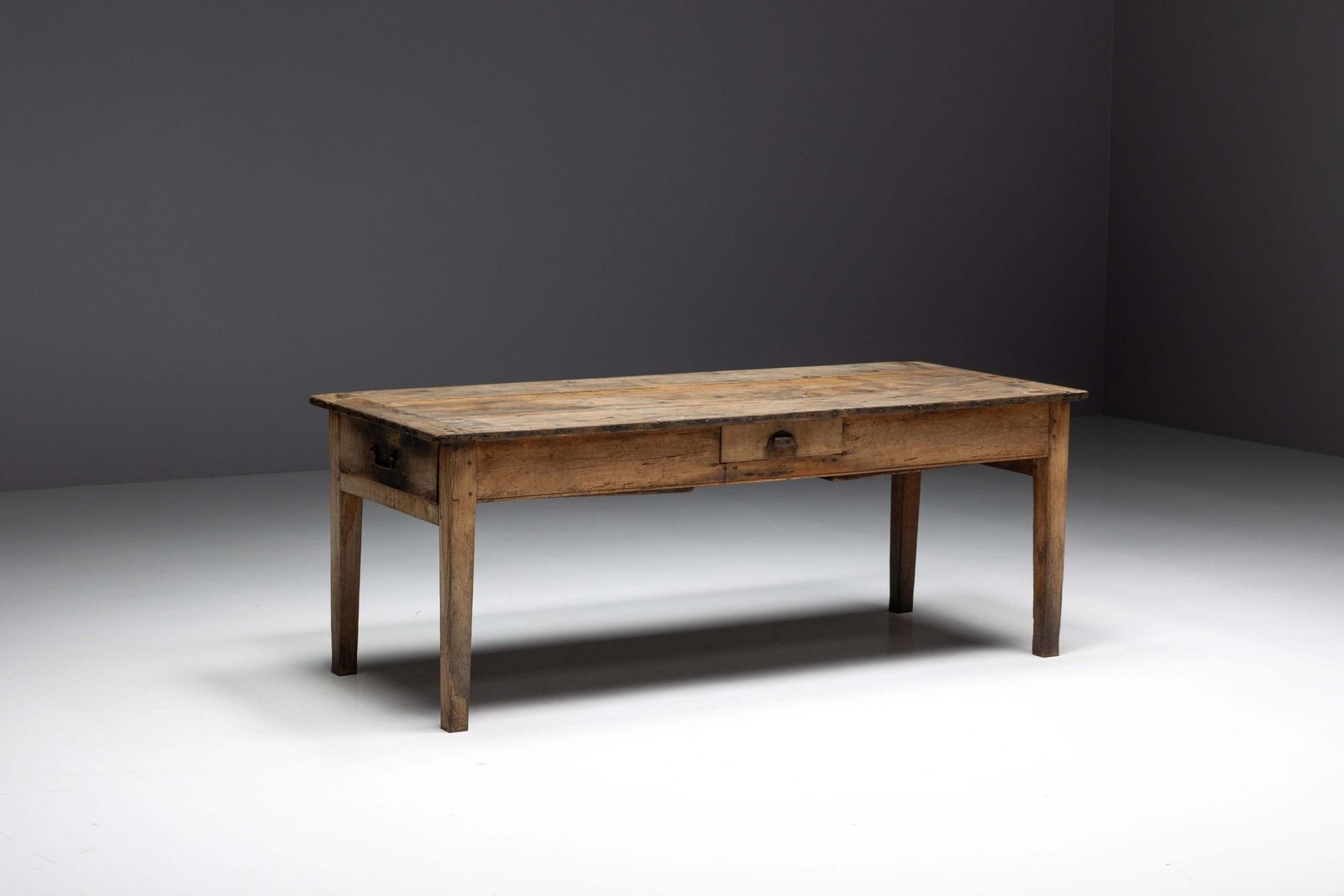 Rural Art Populaire Table, France, 19th Century photo 3047.0