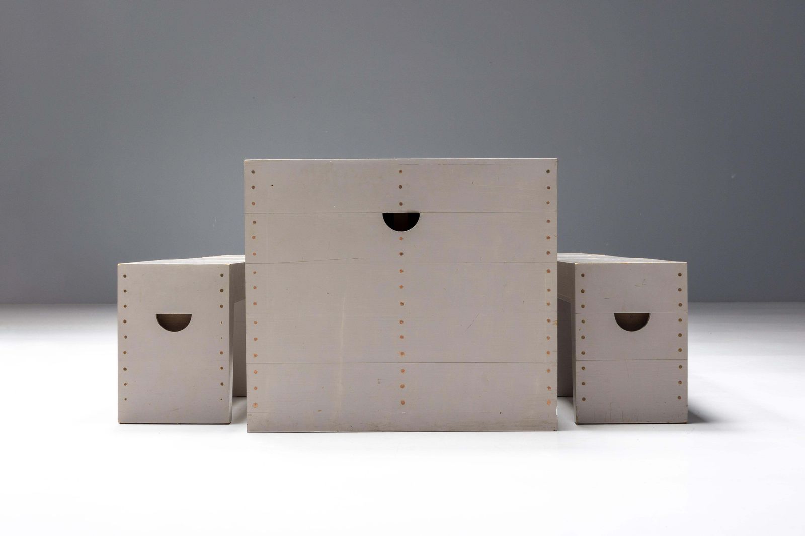 Bossche School Dining Room Set By Dom Hans Van Der Laan & Jan De Jong, Nl, 1969 photo furniture