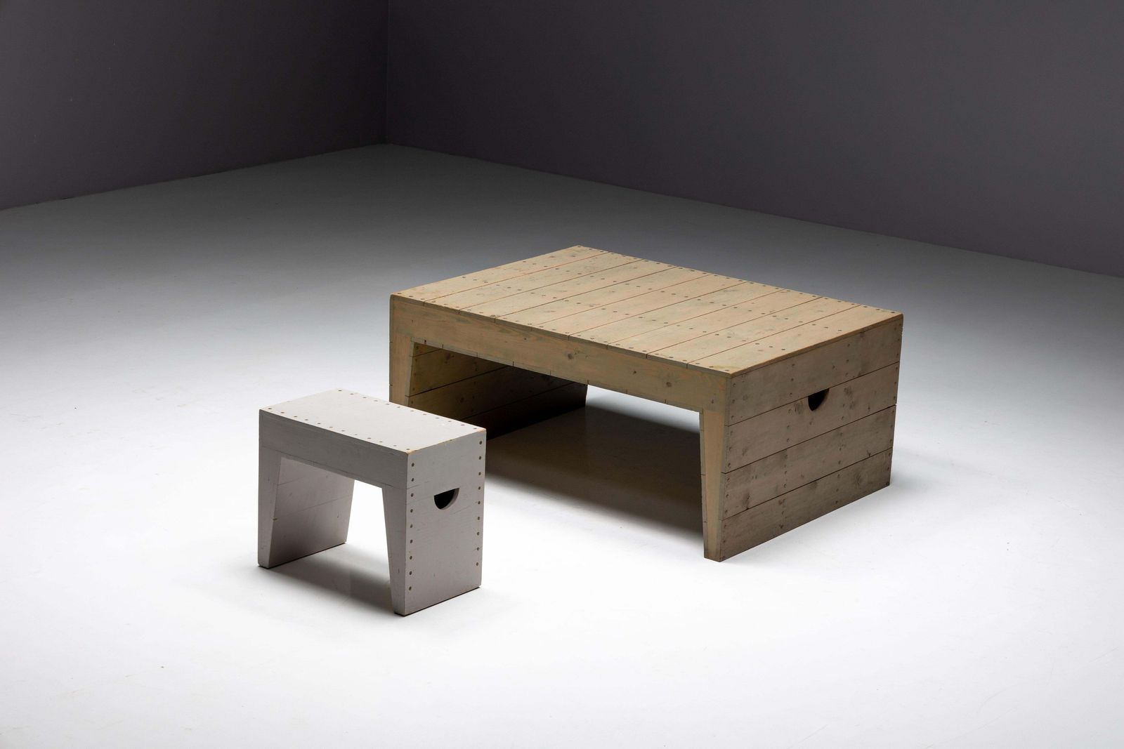 photo furniture Coffee Table By Dom Hans Van Der Laan & Jan De Jong, Netherlands, 1960s