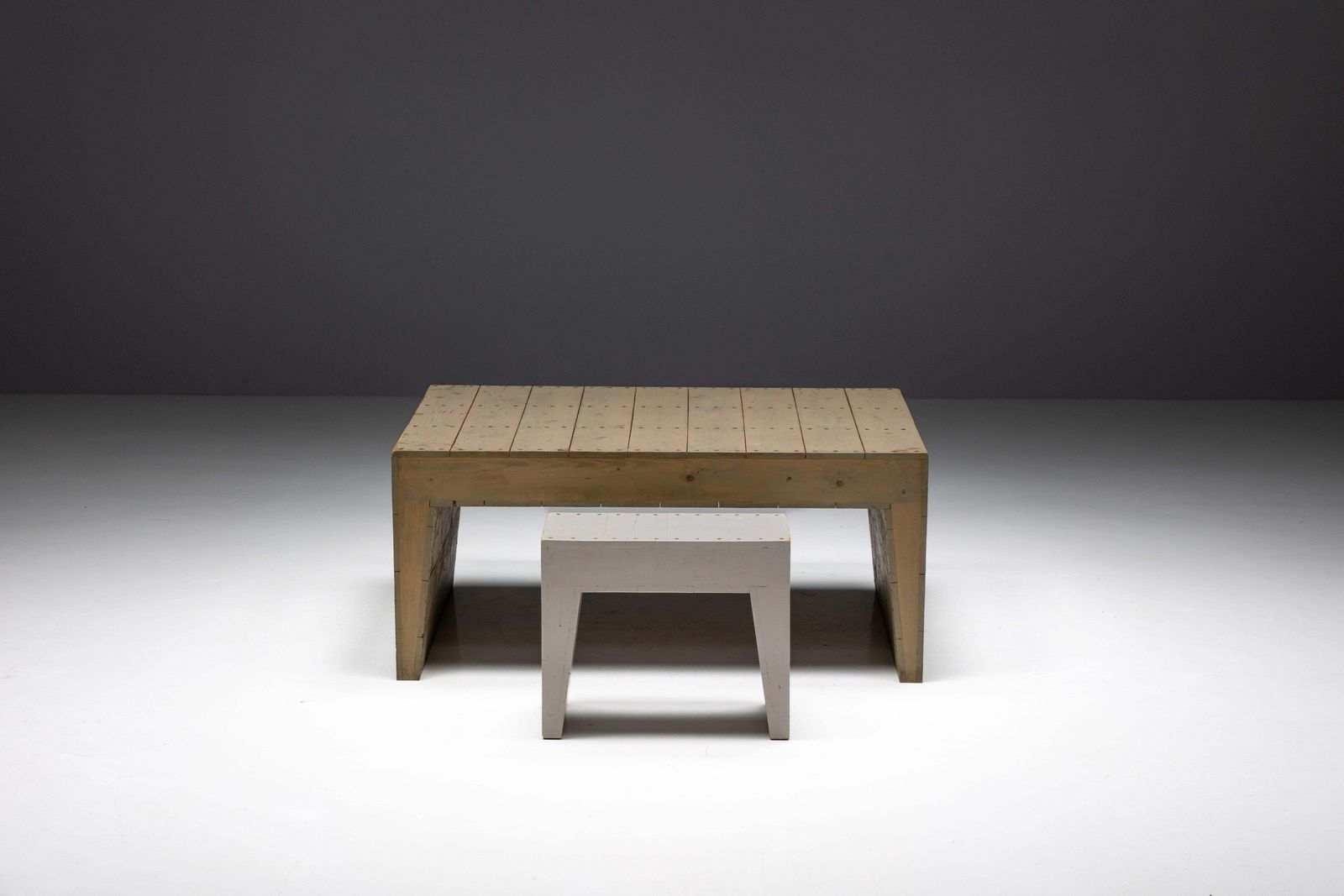 photo vinterior Coffee Table By Dom Hans Van Der Laan & Jan De Jong, Netherlands, 1960s