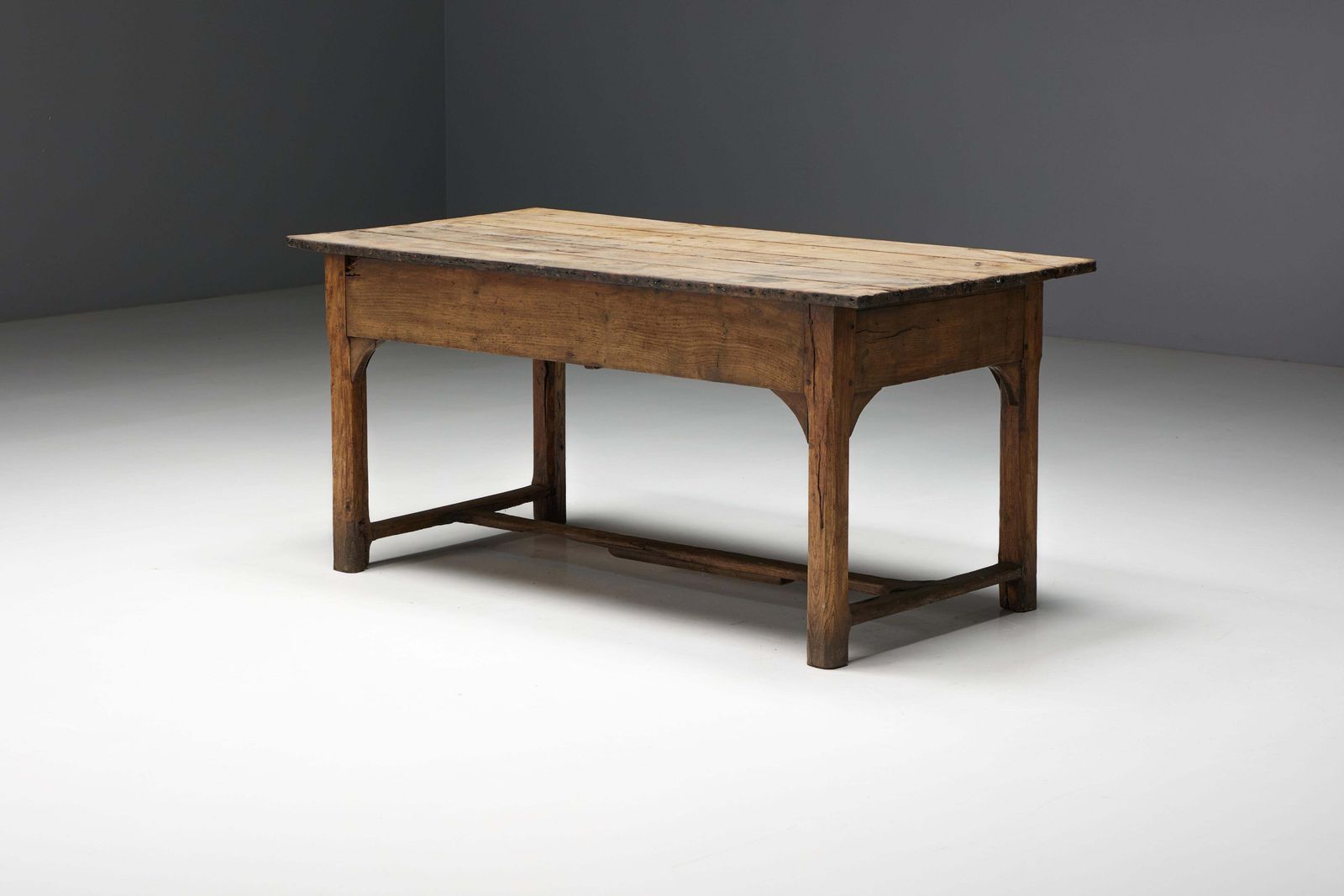 photo for sale Travail Populaire Dining Table, France, 19th Century