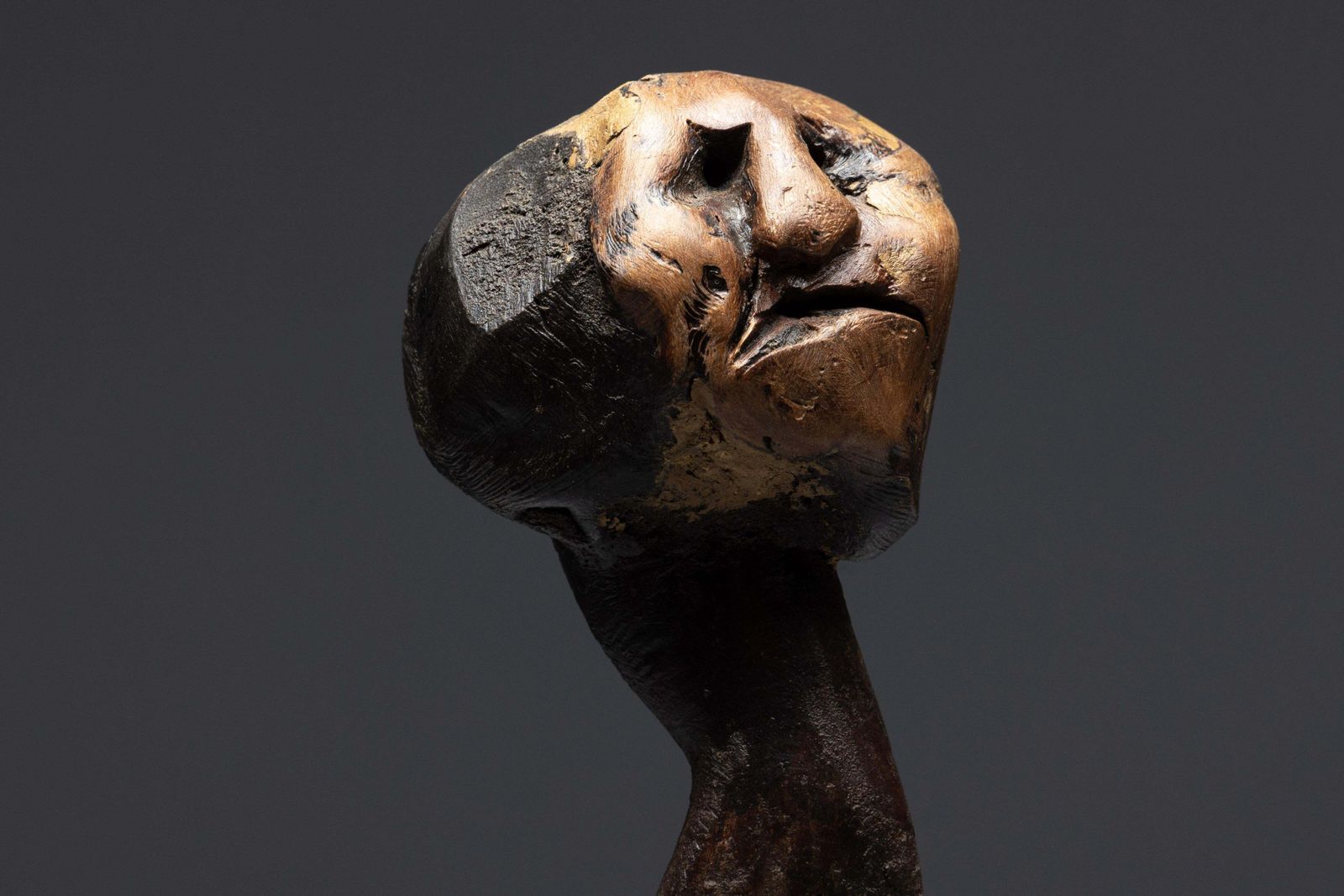 Naive Folk Art Sculpture, France, 1950s photo buy
