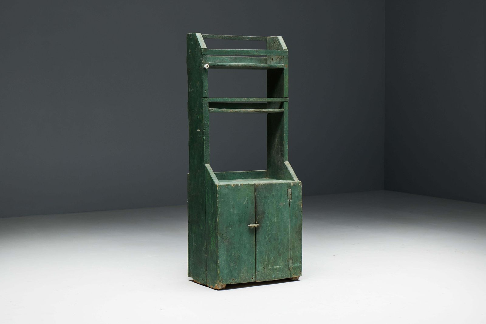 Rustic Folk Art Cupboard, France, 19th Century photo furniture