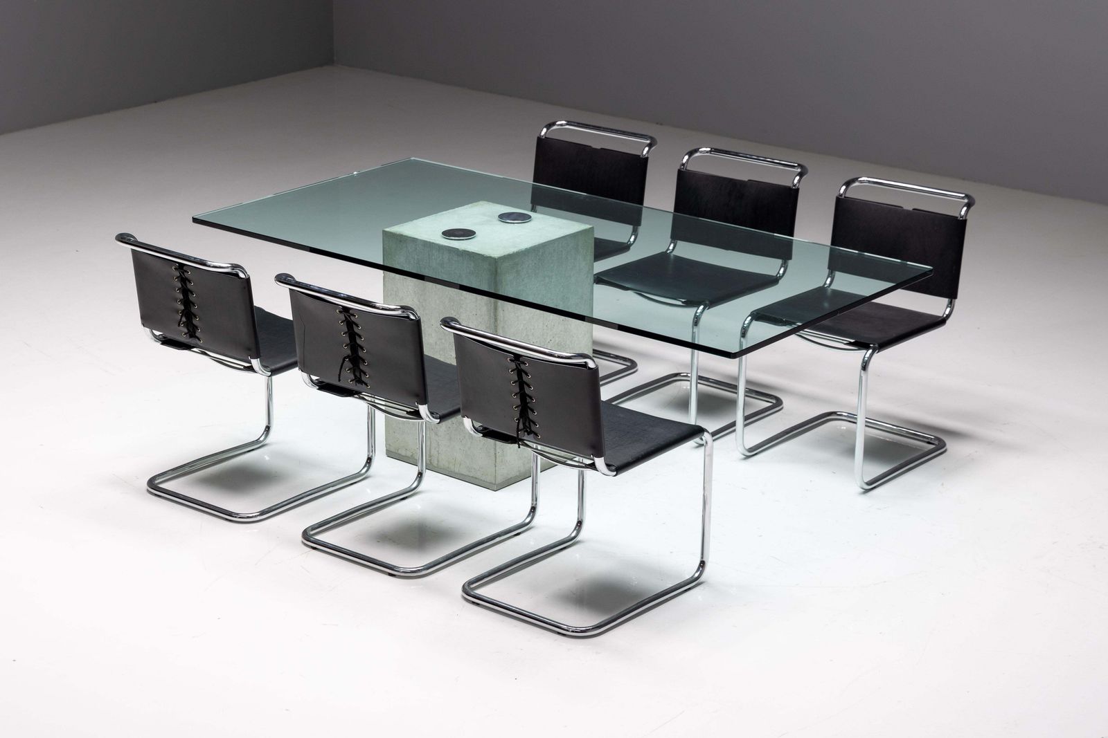 Furniture Sapo Dining Table By Sergio And Giorgio Saporiti, Italy, 1970s photo