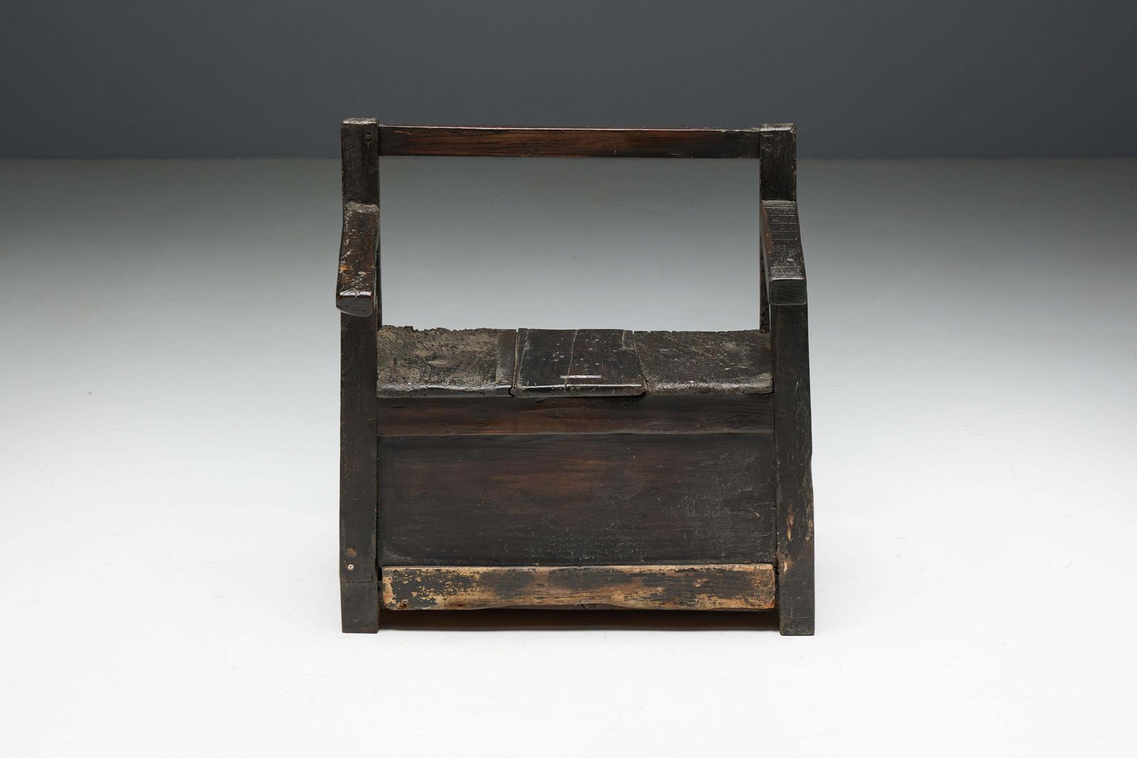 Naive Wabi Sabi Bench, France, 19th Century photo Furniture