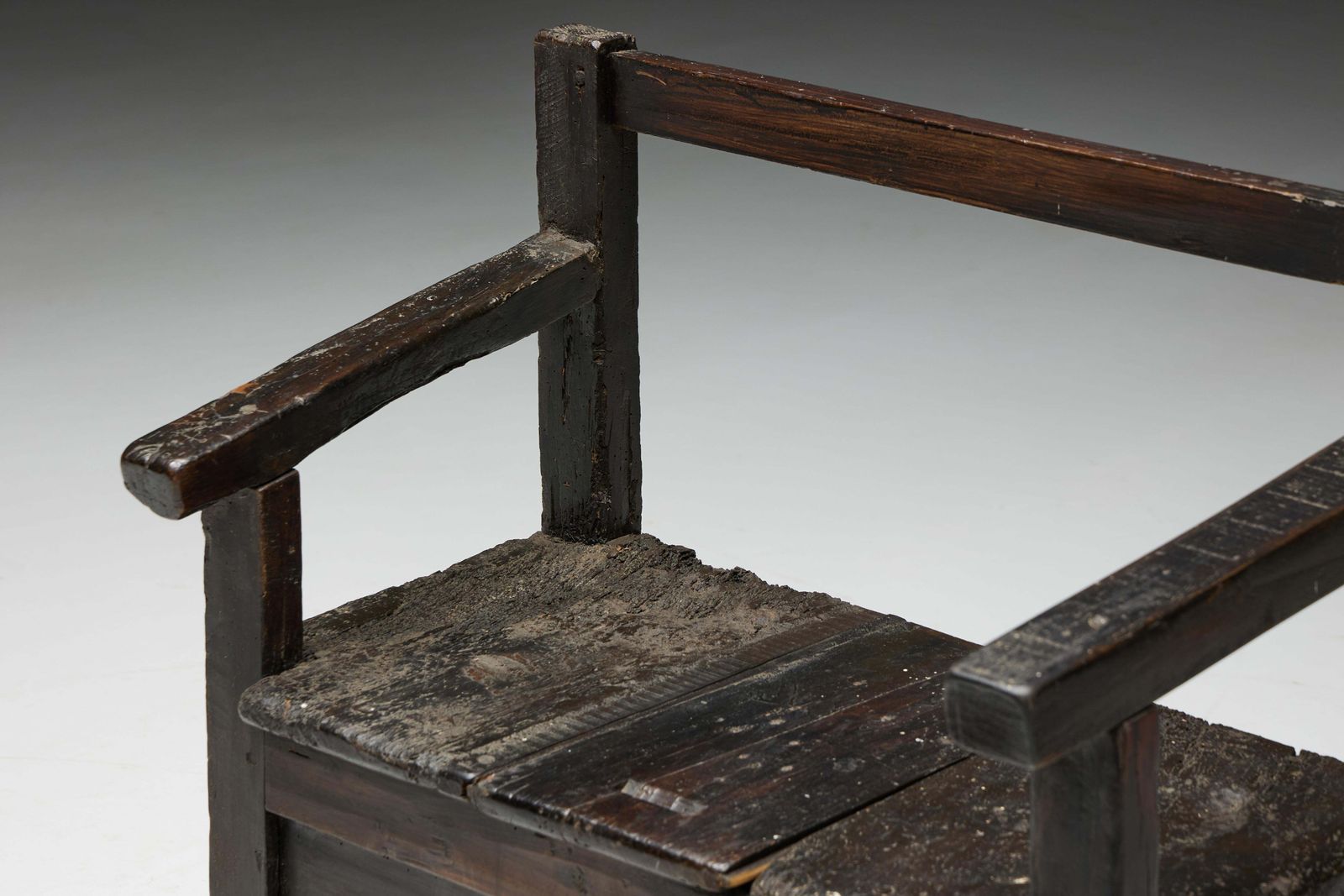 Naive Wabi Sabi Bench, France, 19th Century photo buy