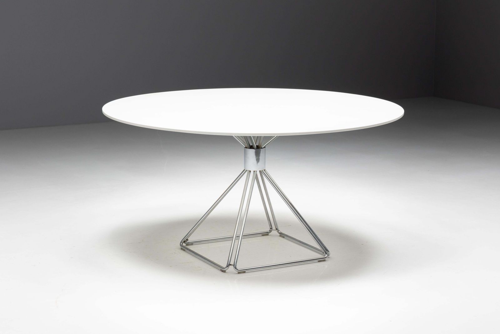Furniture Dining Table By Rudi Verhelst For Novalux, Belgium, 1970s photo