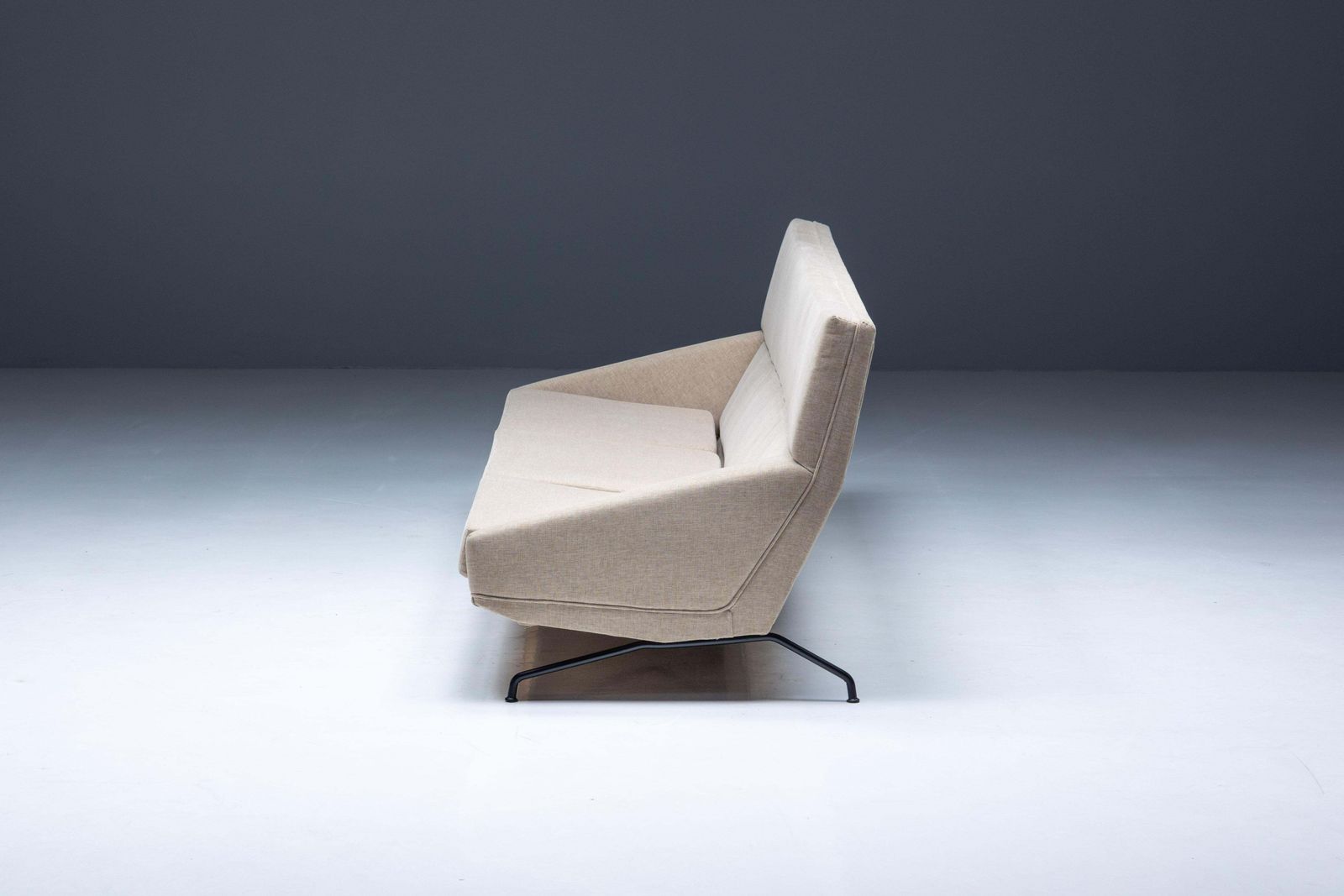 Three Seater Sofa By Georges Van Rijck For Beaufort, Belgium, 1960s photo for sale