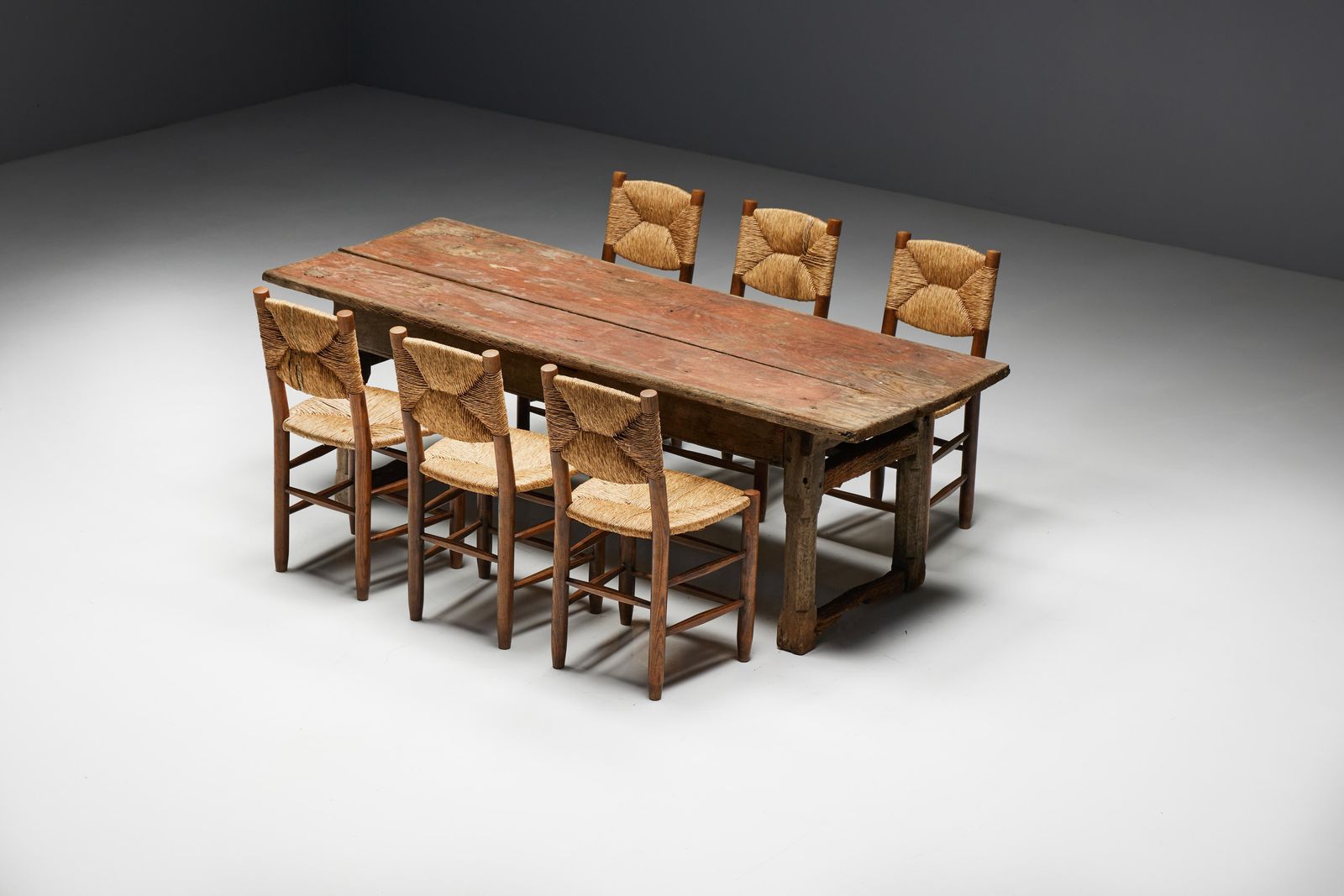 photo buy Rustic Travail Populaire Dining Table, France, Early 19th Century
