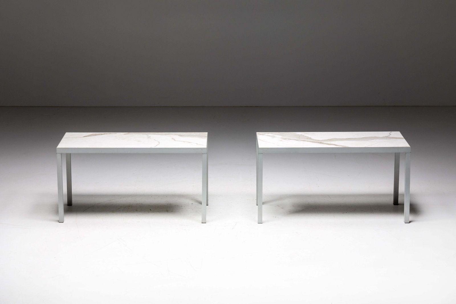 Carrara Marble Console Table By Philippe Starck, France, 1990s photo furniture