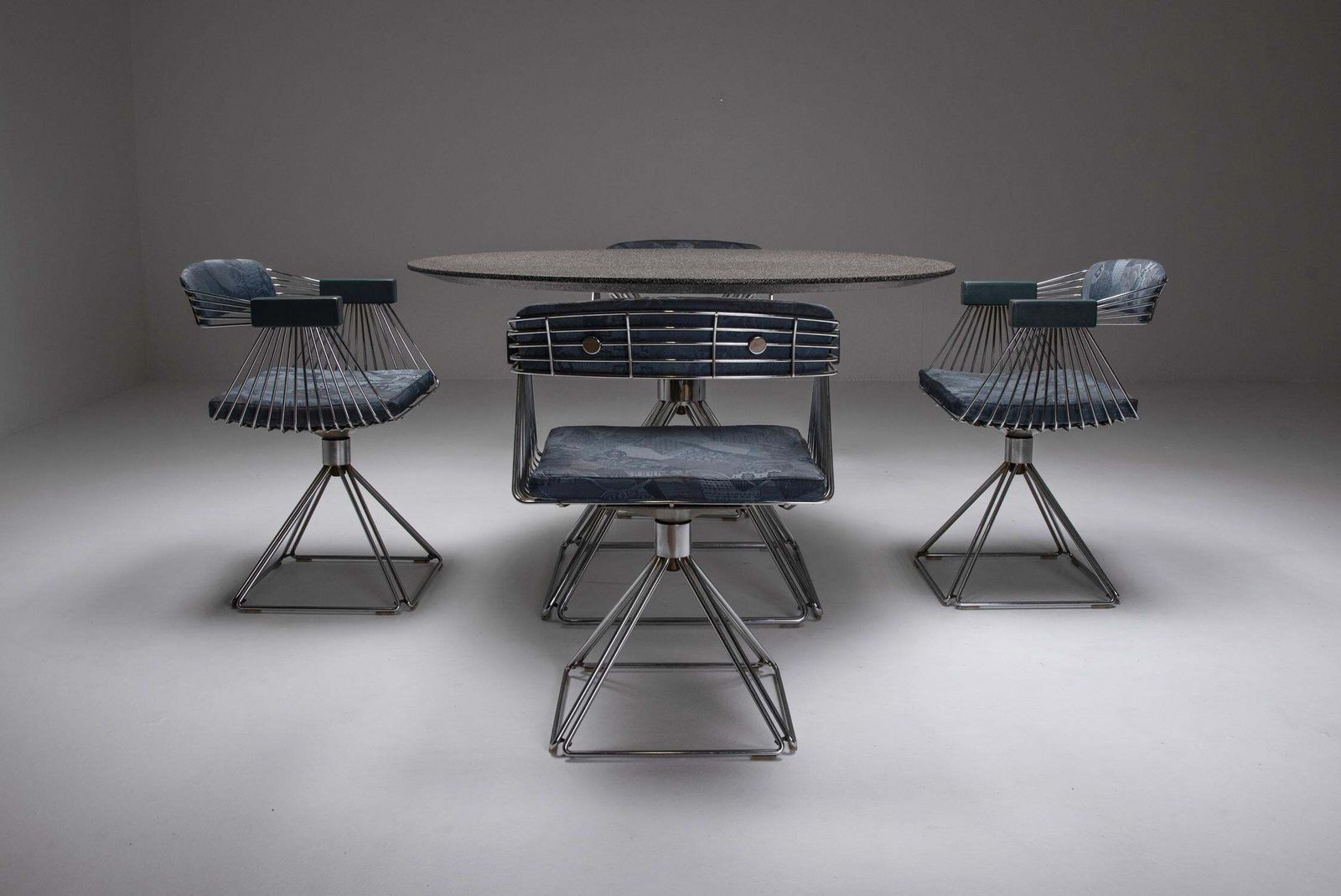 Mid Century Modern Novalux Dining Set By Rudi Verelst, Belgium, 1970s photo furniture