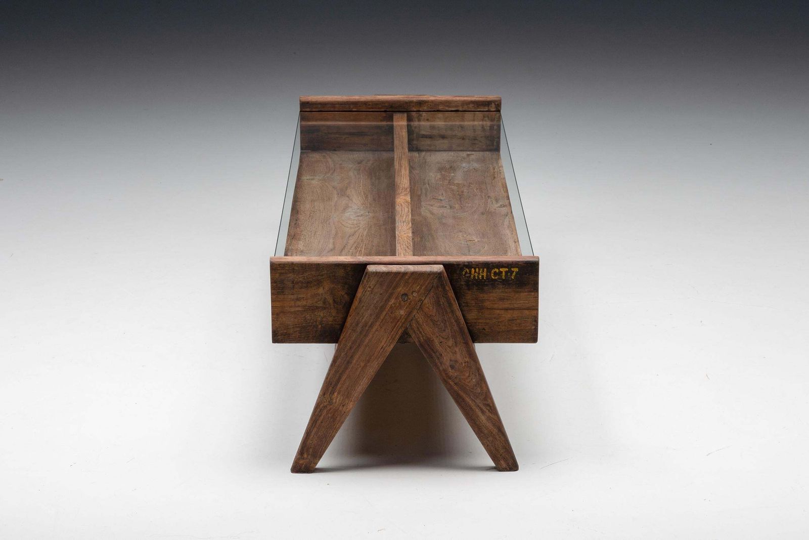 Pierre Jeanneret Pj Tb 05 A Coffee Table, Chandigarh, 1960s photo for sale