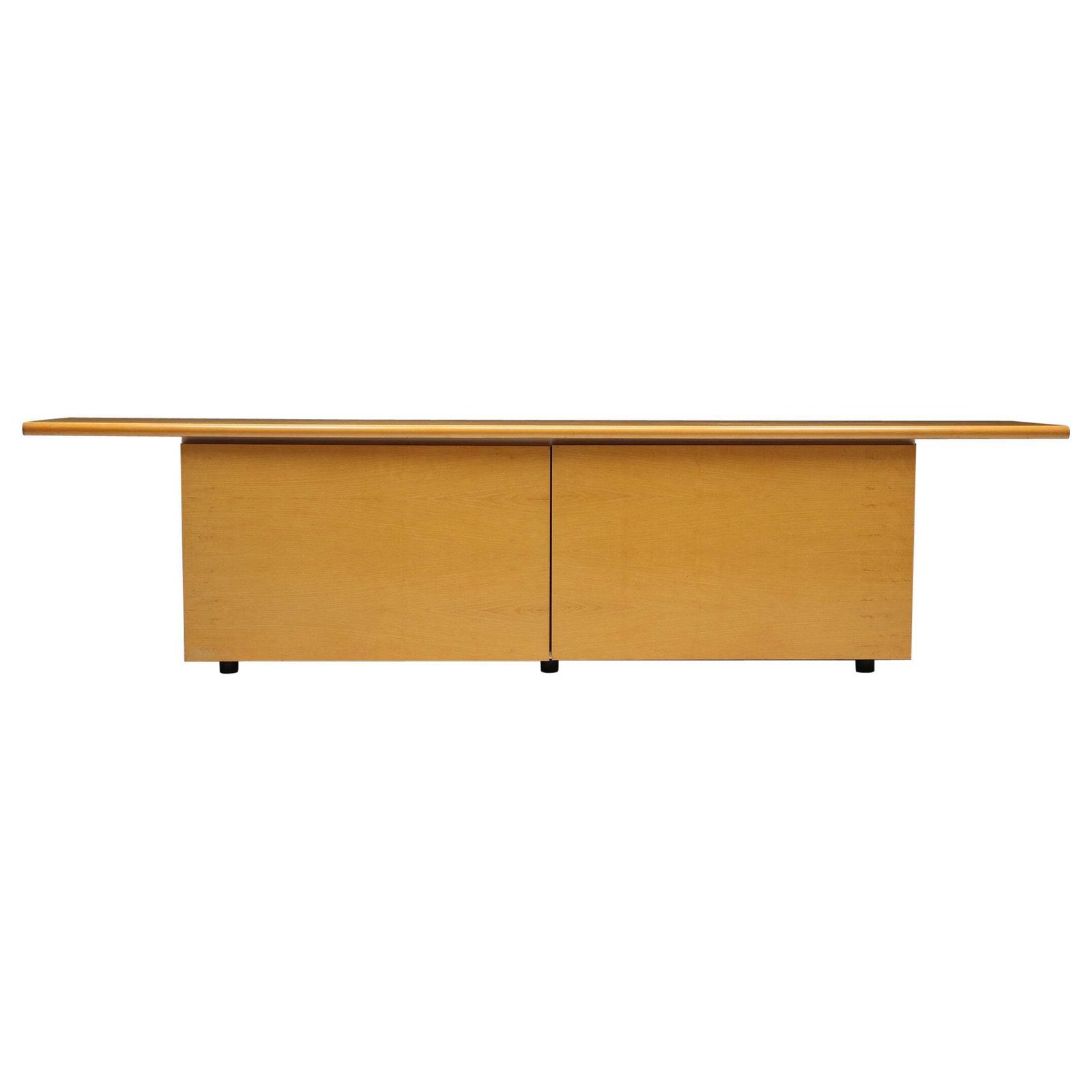 Natural Wood Credenza By Giotto Stoppino For Acerbic, Italy, 1977
