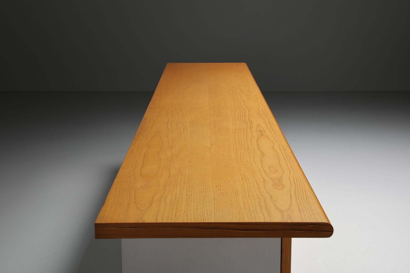 photo furniture Natural Wood Credenza By Giotto Stoppino For Acerbic, Italy, 1977