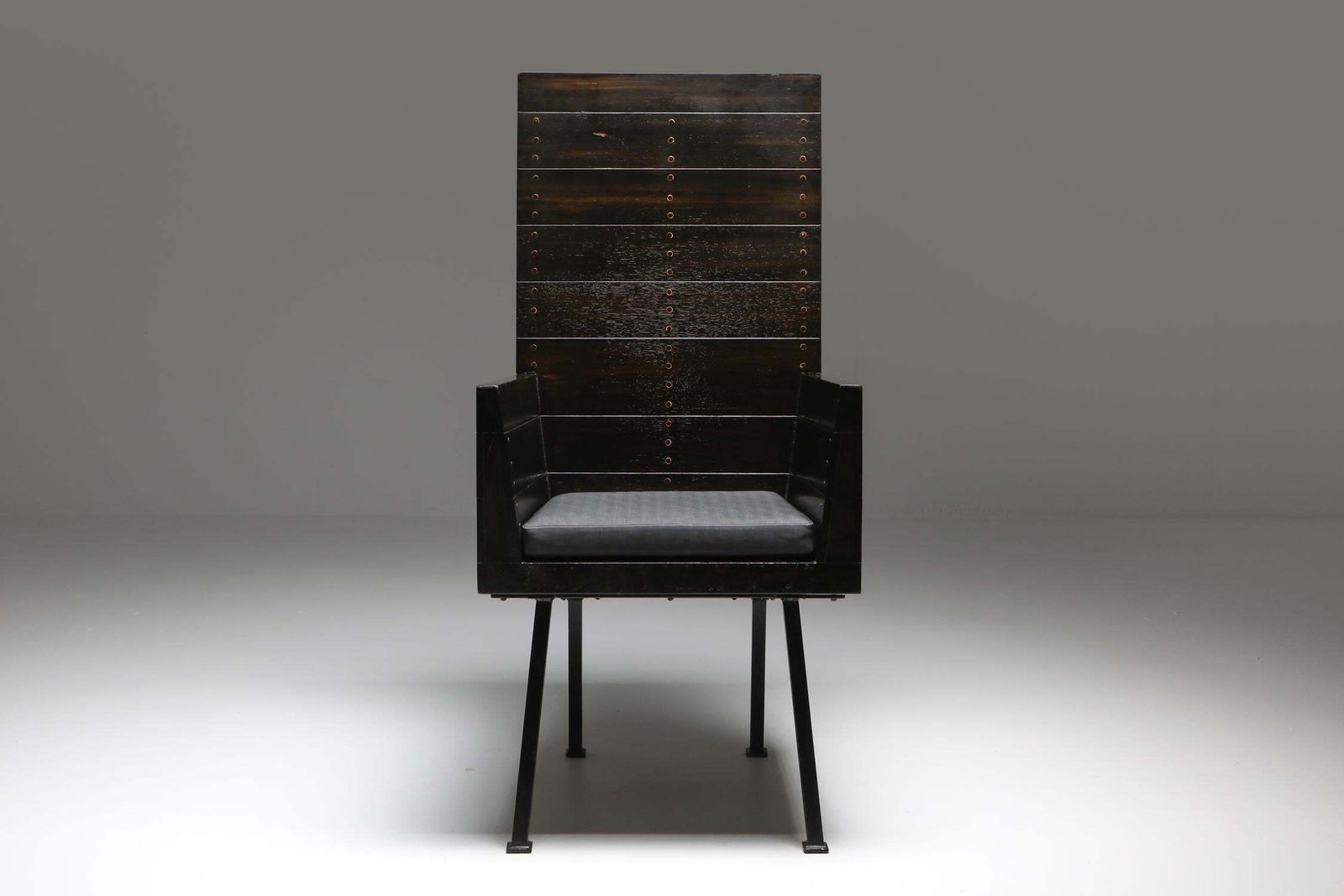 Modernist Armchair By Dom Hans Van Der Laan, Netherlands, 1960s photo Furniture