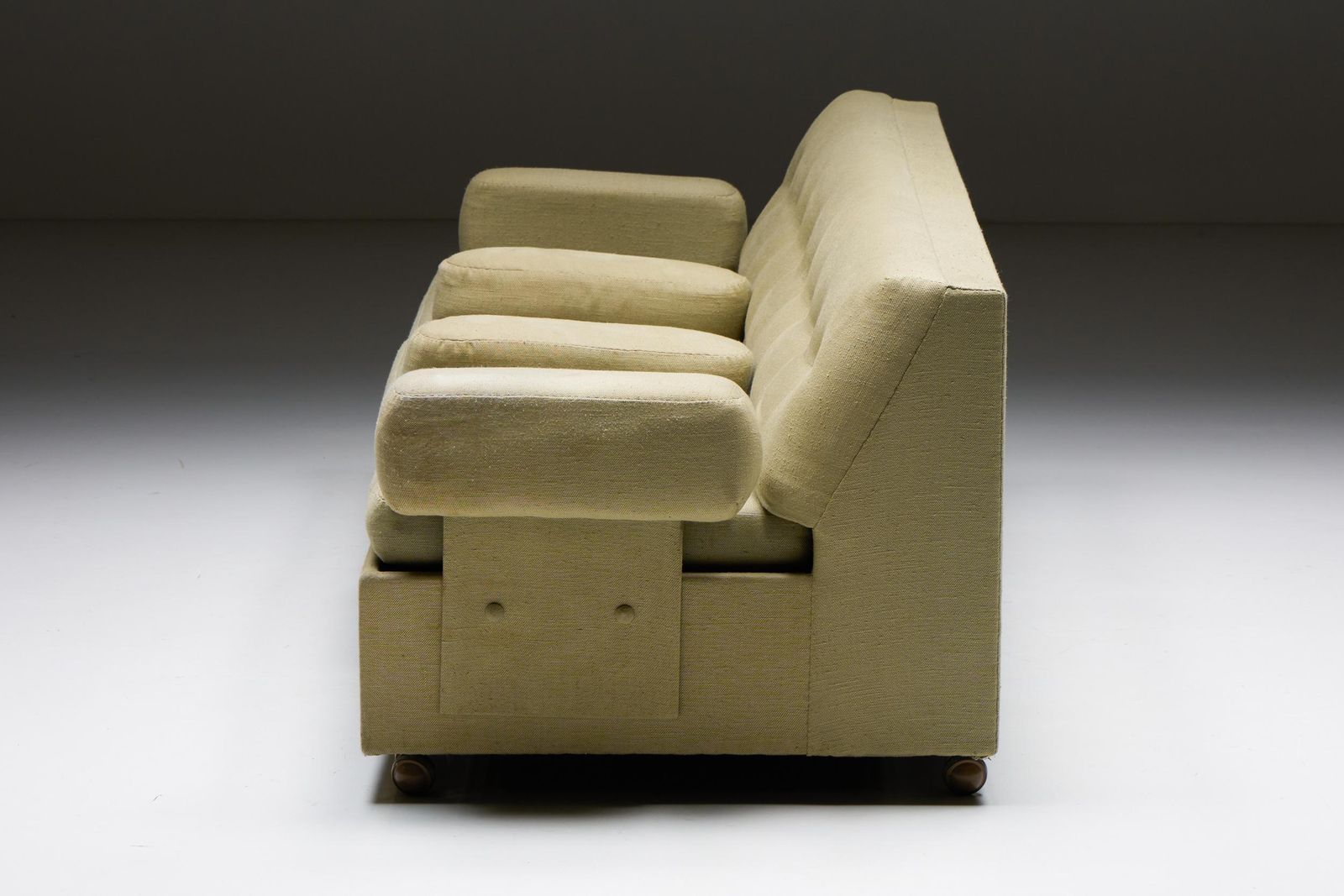 Sofa Daybed In Green Upholstery, Seng Company, Germany, 1930s photo buy