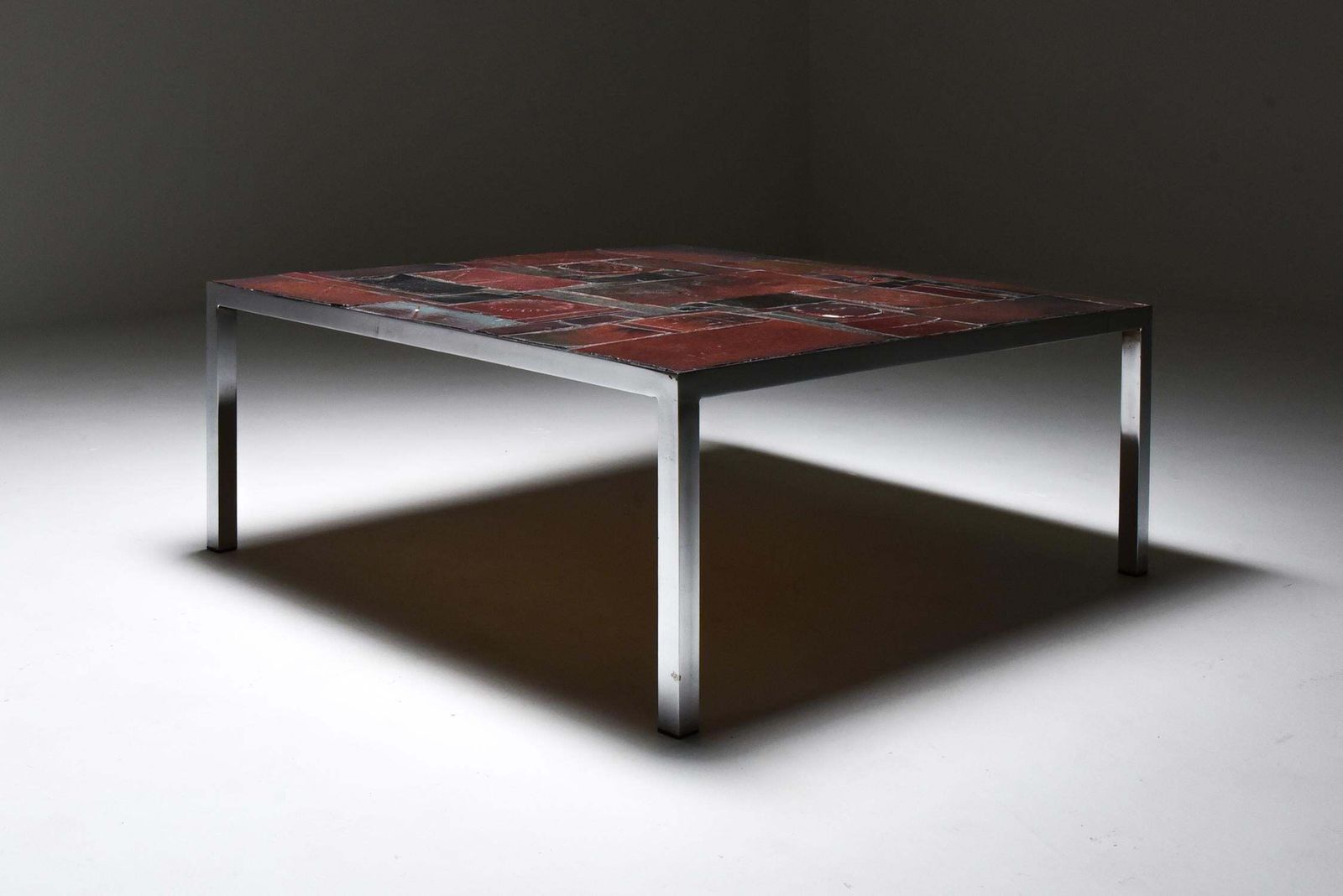 Pia Manu Ceramic Tile Coffee Table photo for sale