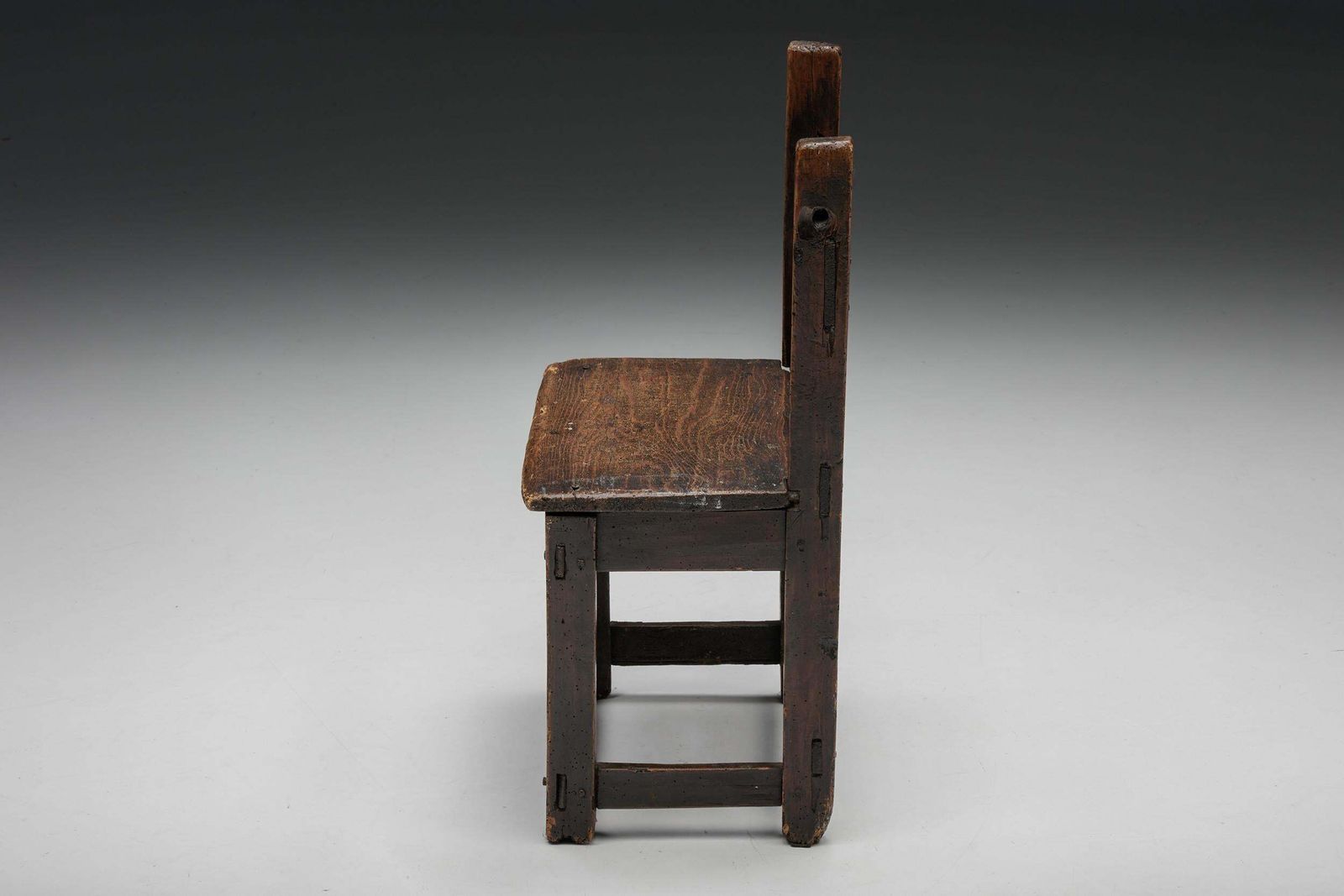 Rustic Wooden Chair, France, 19th Century photo buy