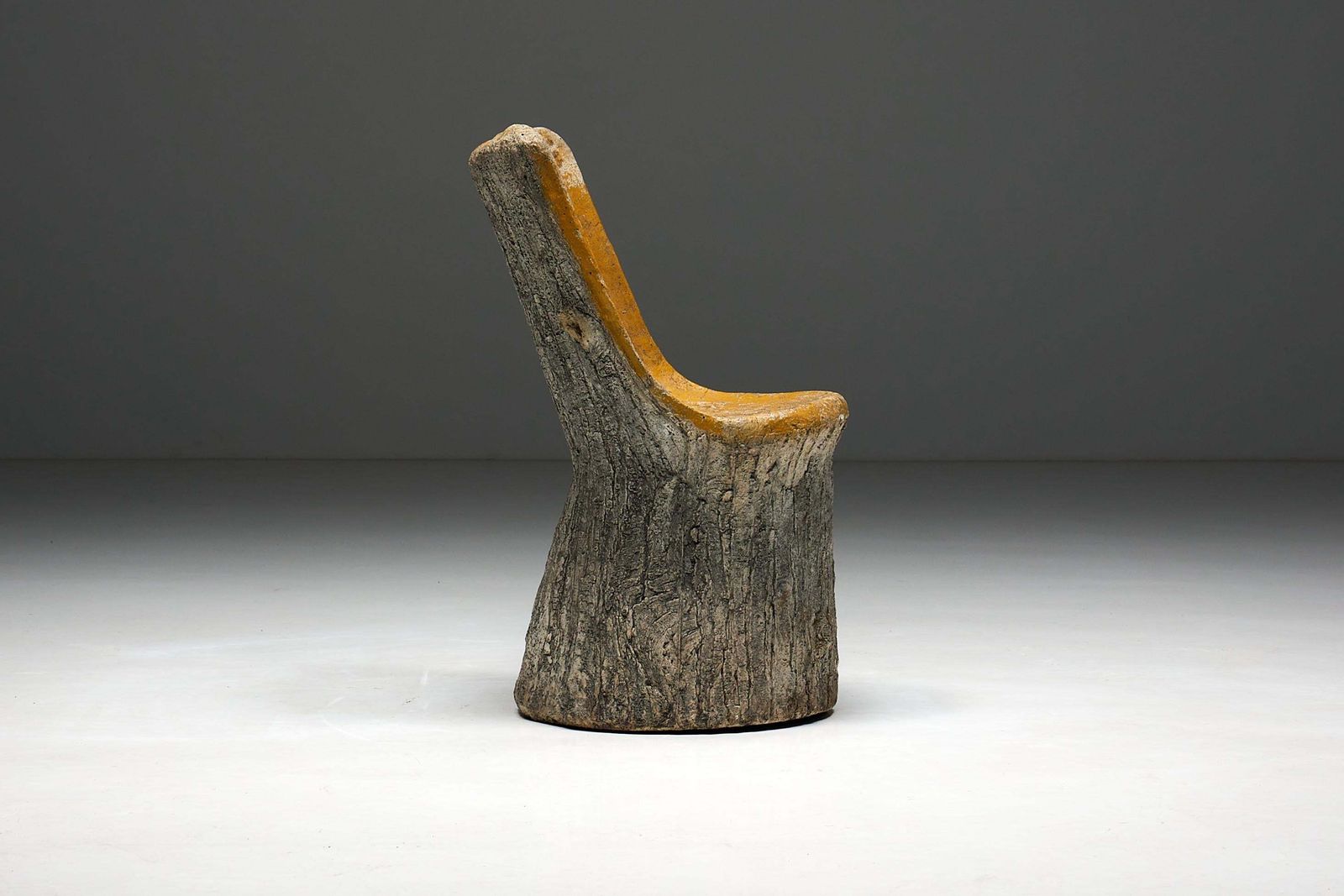 Brutalist Concrete Chair, France, 1970s photo furniture