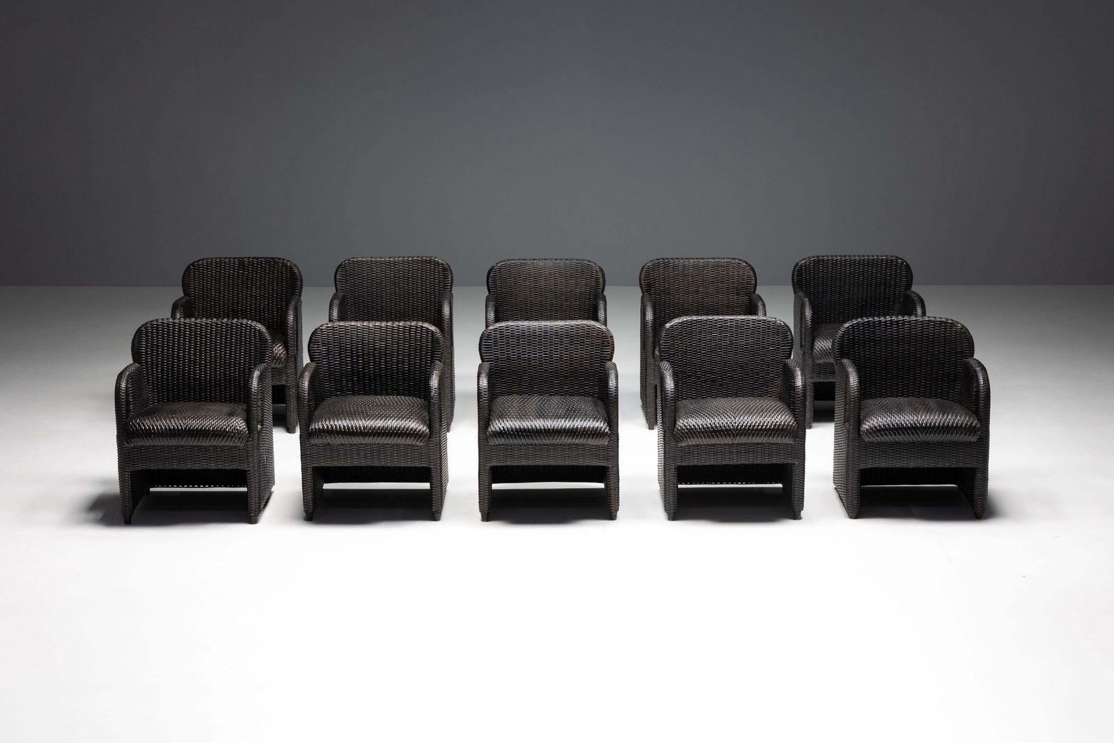Armchairs 'Tlinkit' By Gae Aulenti For Tecno, Italy, 1990s photo furniture