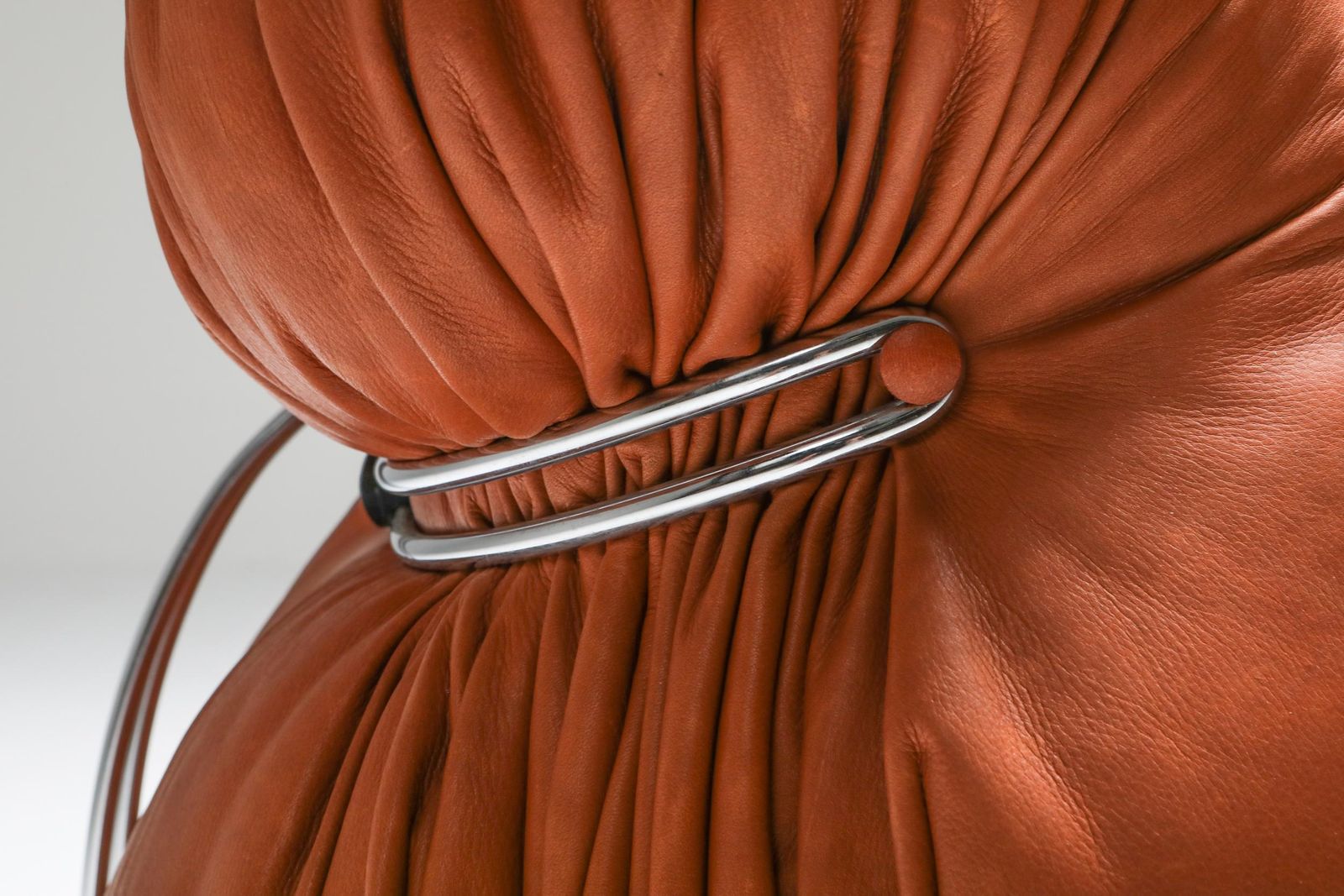photo buy Afra And Tobia Scarpa For Cassina 'Soriana' Pair Of Lounge Chairs, 1970's