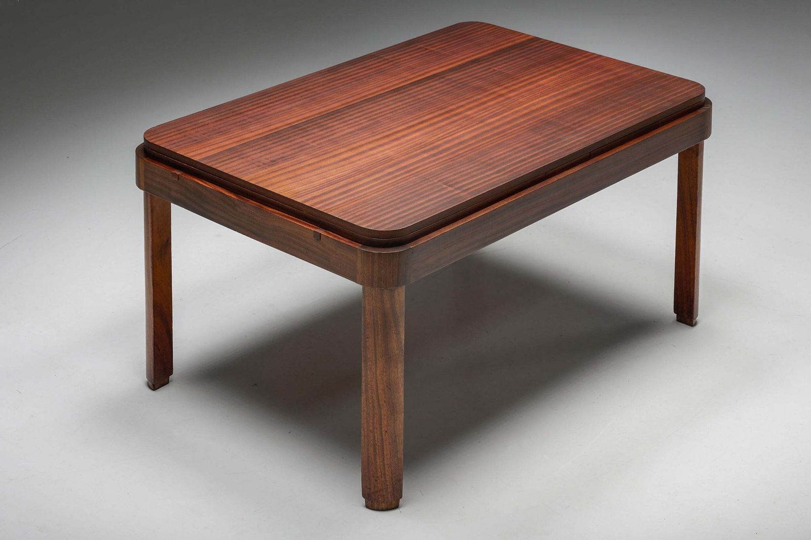 photo furniture Extendable Dining Table By John Van Zeeland, Art Deco, Belgium, 1930s