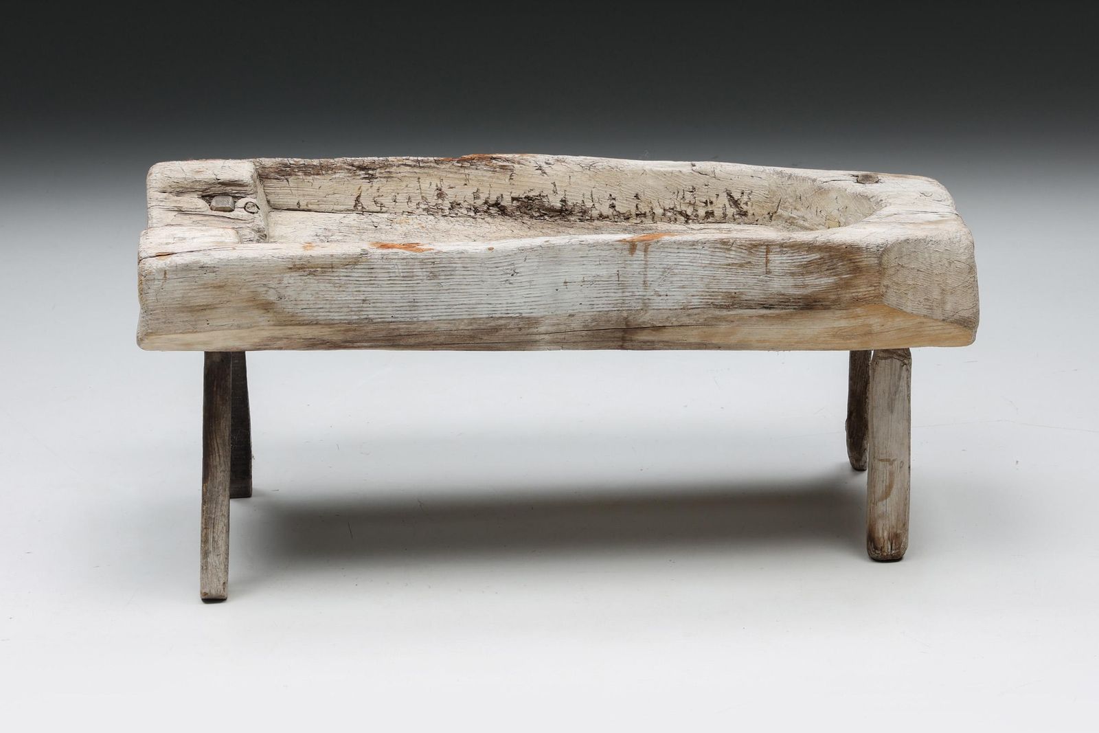 Wabi Sabi Rustic Drinking Trough, France, 1950s photo for sale