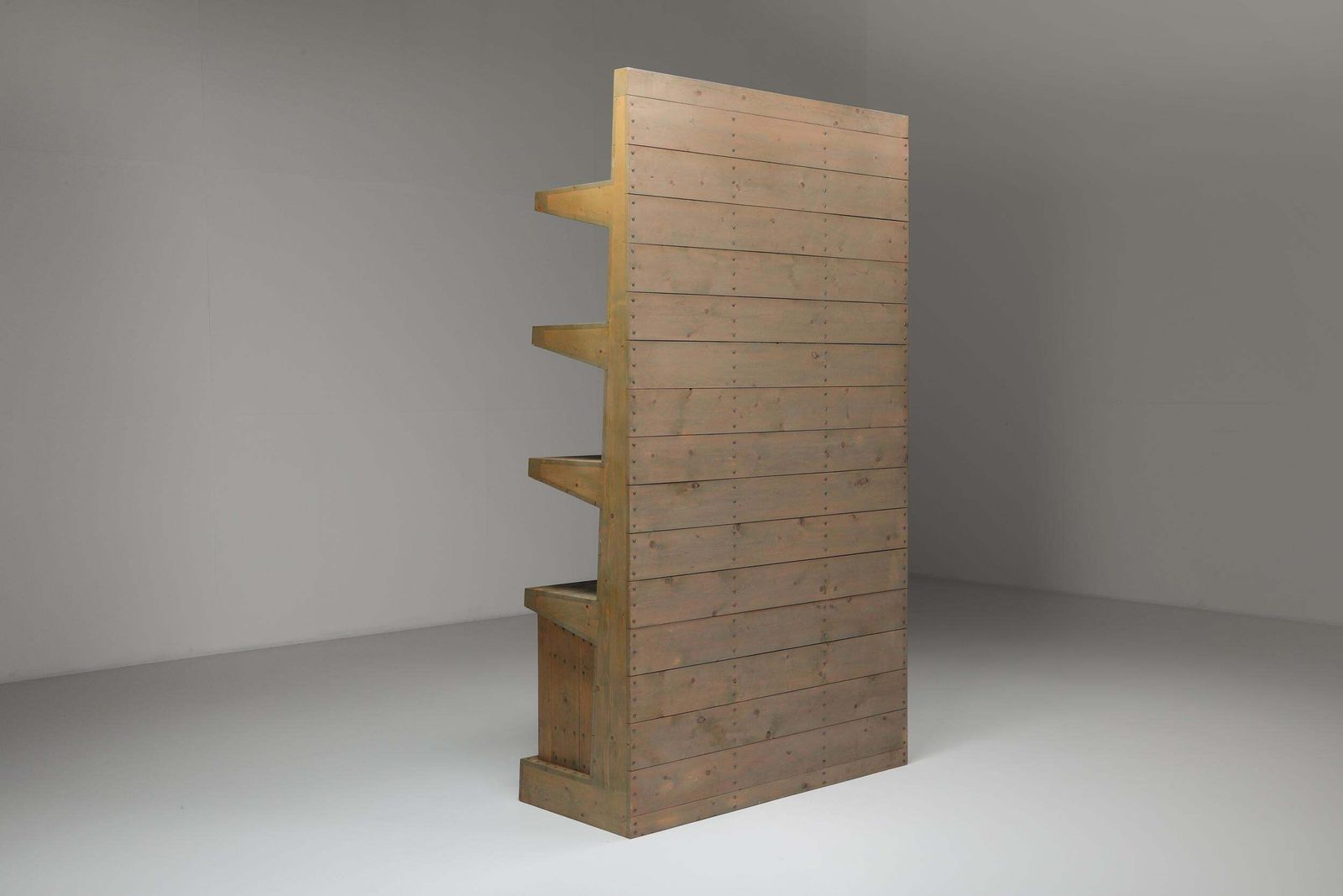 Wall Unit By Dom Hans Van Der Laan In It's Typical Minimal Brutalist Style photo buy