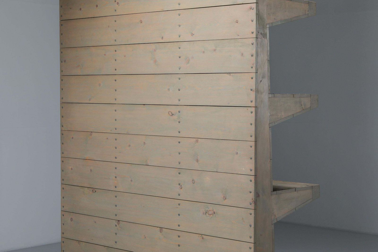 Wall Unit By Dom Hans Van Der Laan In It's Typical Minimal Brutalist Style photo vintage