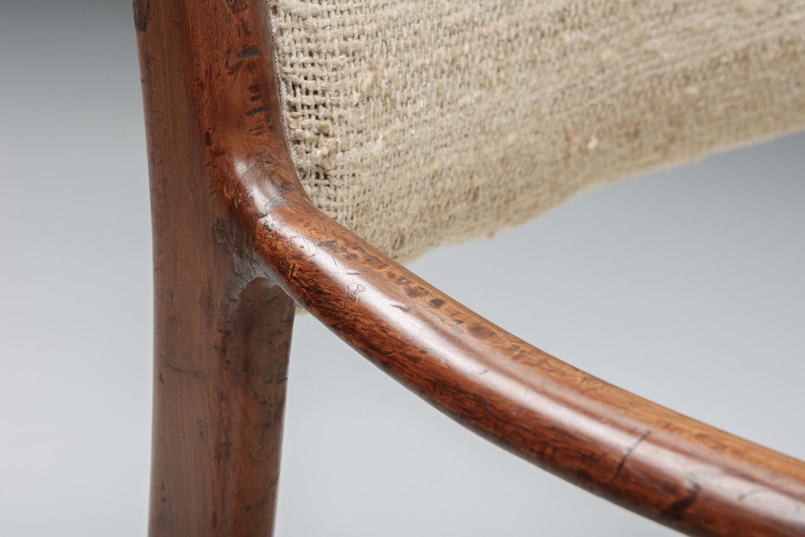 photo vintage Pierre Jeanneret Chandigarh Psa Cc°315/166 Armchair, Chandigarh, 1950s