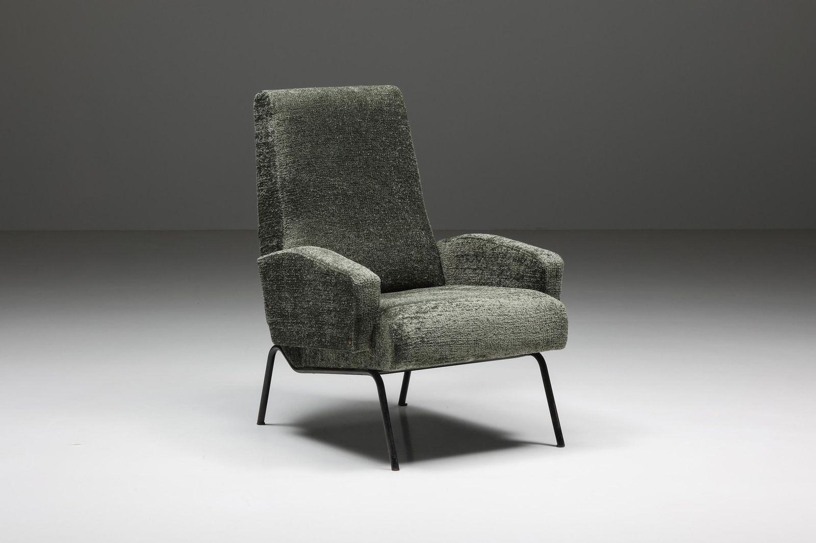 Mid Century Modern Italian Lounge Chairs In The Style Of Gastone Rinaldi, 1950's photo Furniture