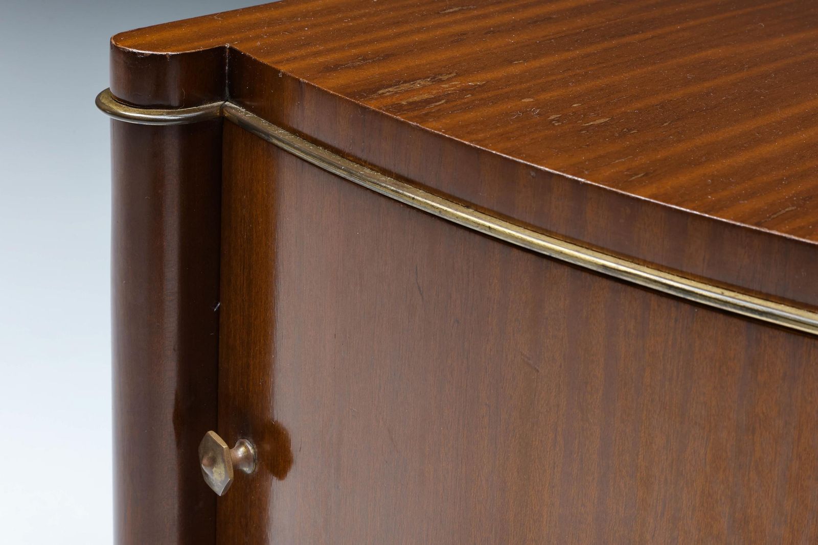 De Coene Brown Bed Side Table, Art Deco, Henry Van De Velde, 1960's photo buy