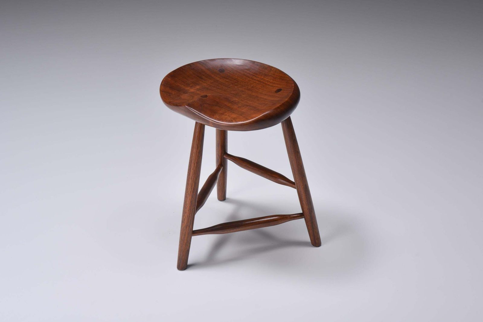 Studio Furniture American Craft Stool Mid Century Modern 1960s USA photo furniture