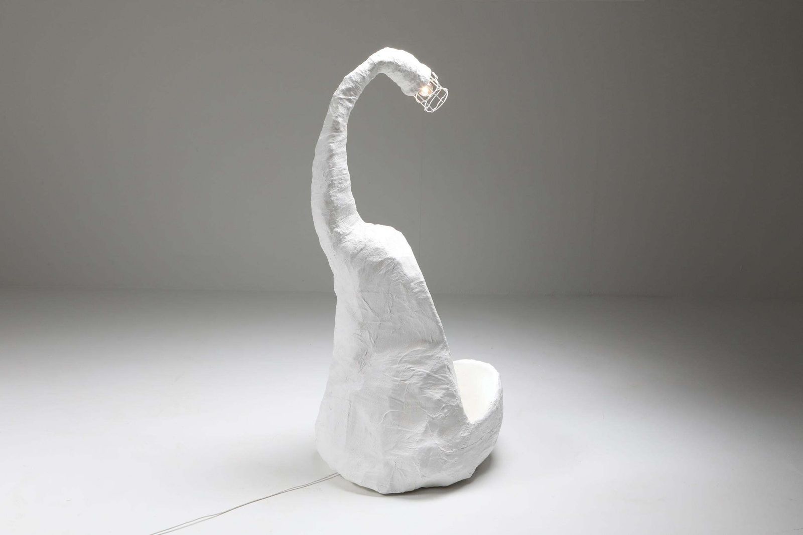 Sculpture With Mirror Lamp By Decio For Everyday Gallery photo Lighting