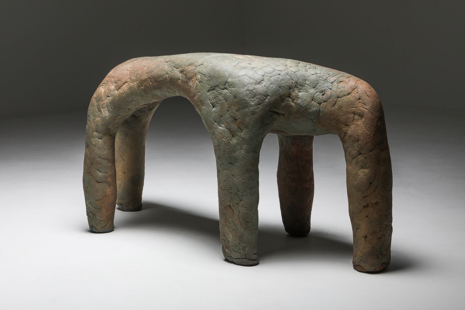 'Prosper & Prosper' Set Of Two Soft Low Benches By Elissa Lacoste, France, 2020 photo vinterior