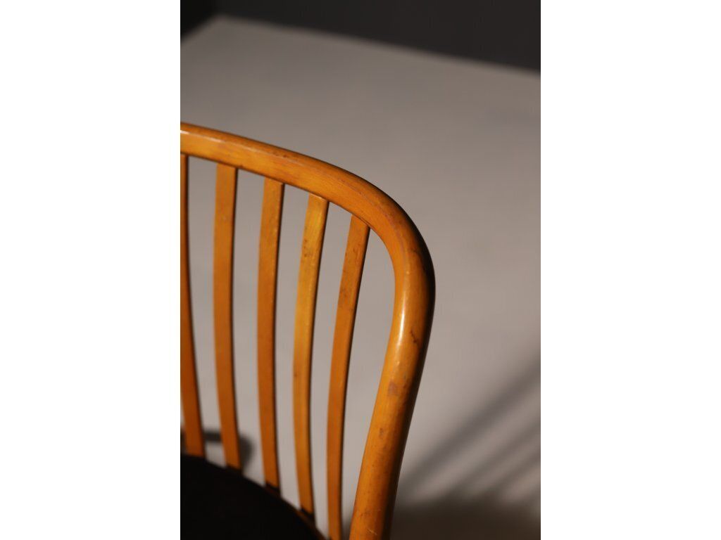 Set Of Four Wooden Chairs | Antonín šuman, 20th Century photo for sale