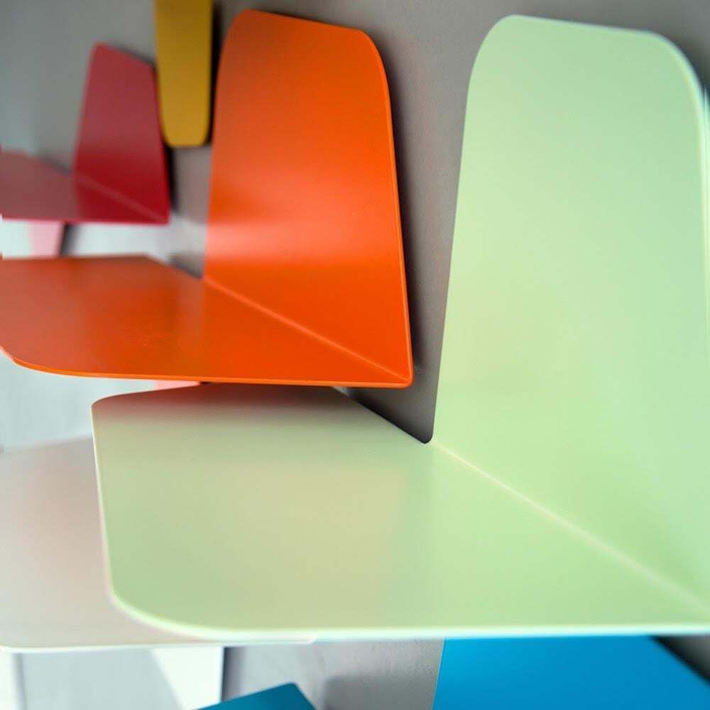 21st Century "Color" Small Size Metal Shelf In Different Colors photo Furniture