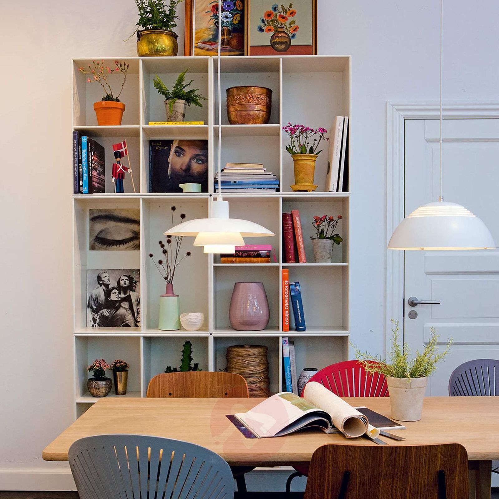 Louis Poulsen, Large Metal Pendant Light By Poul Henningsen photo for sale