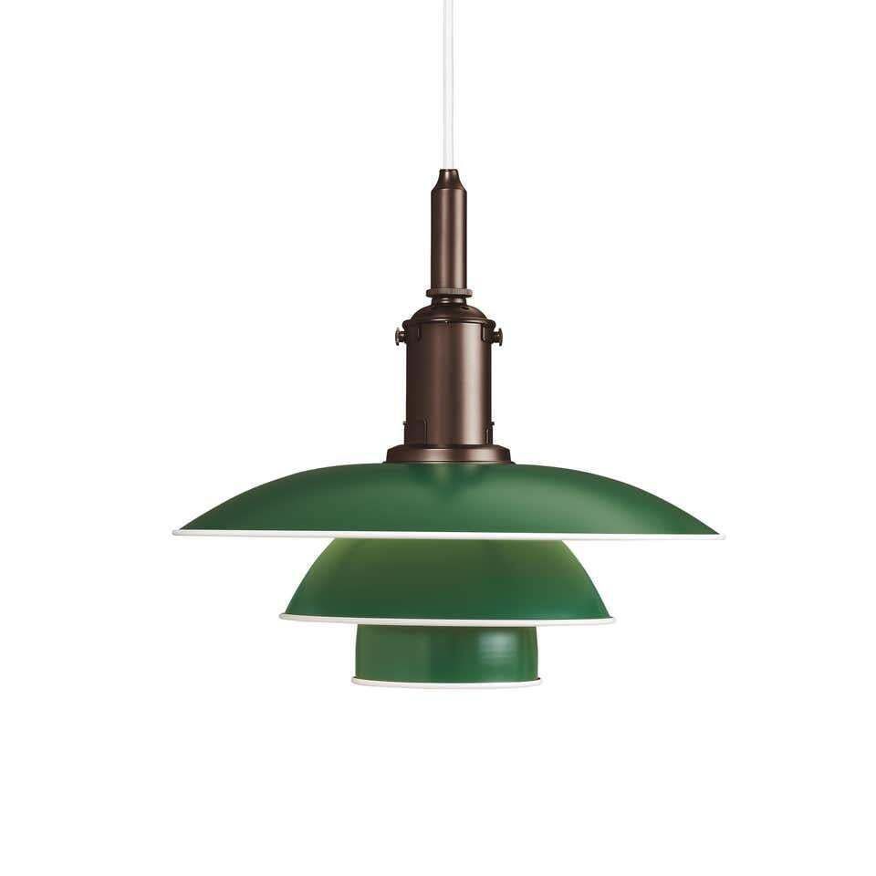 Louis Poulsen, Medium Metal Pendant Light By Poul Henningsen photo for sale