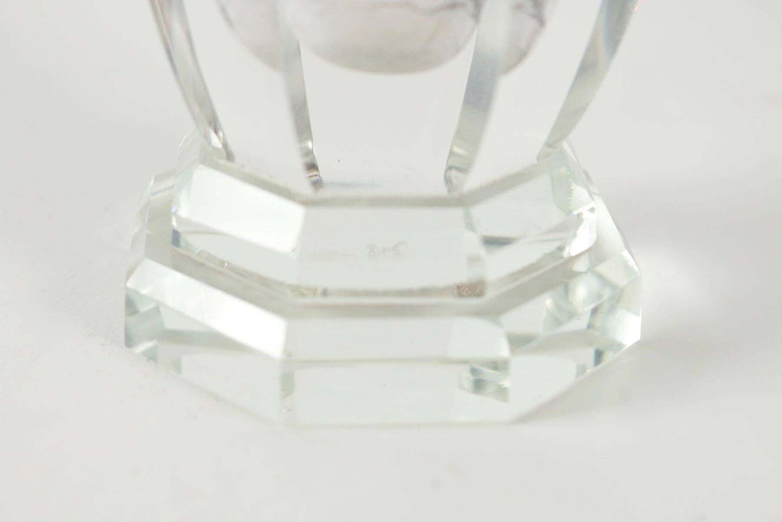 Chinoiserie Vase In Crystal From The 20th Century photo Home Decor