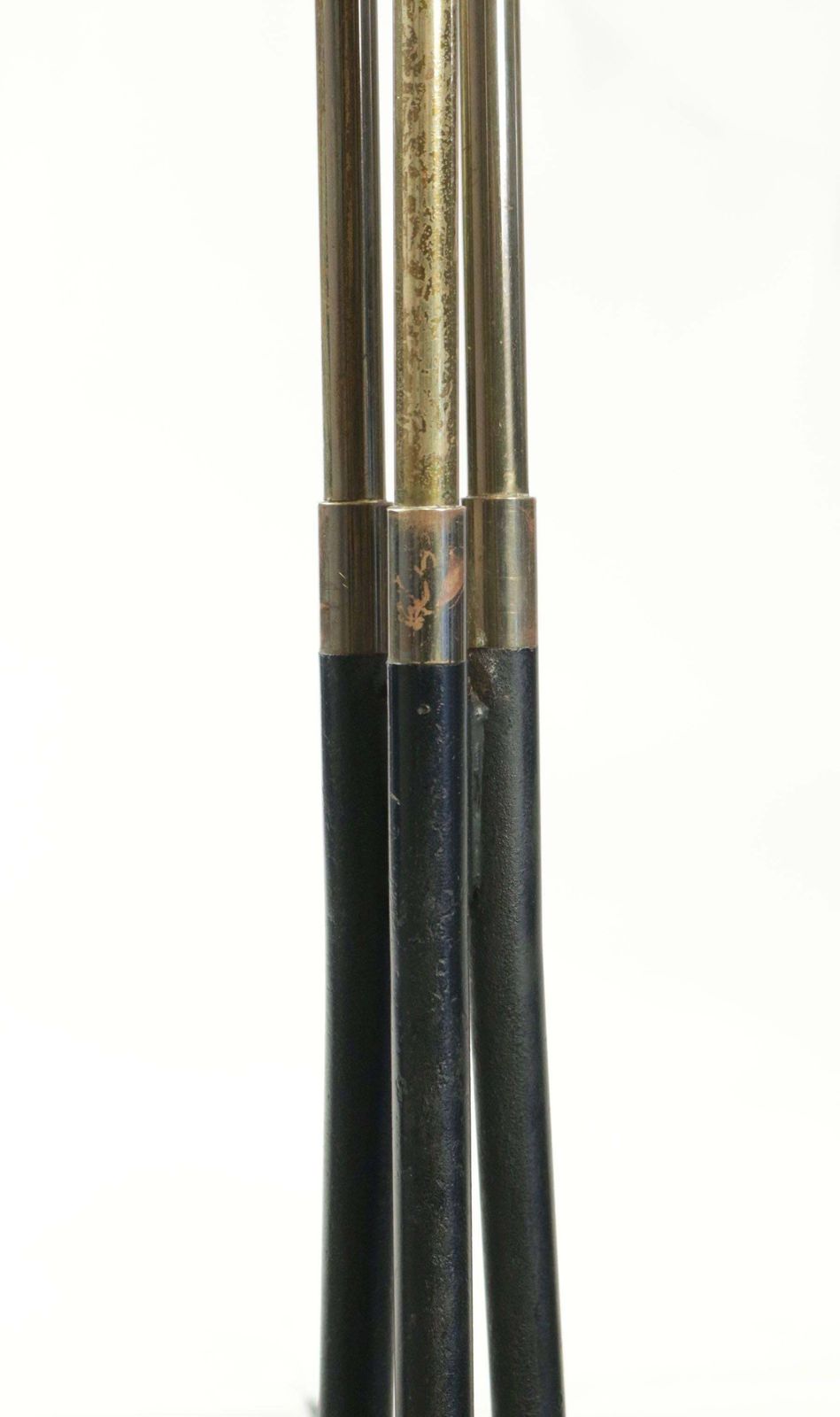 Standing Floor Lamp From The 1960s In Metal Paint And Brass, Three Lights photo Lighting