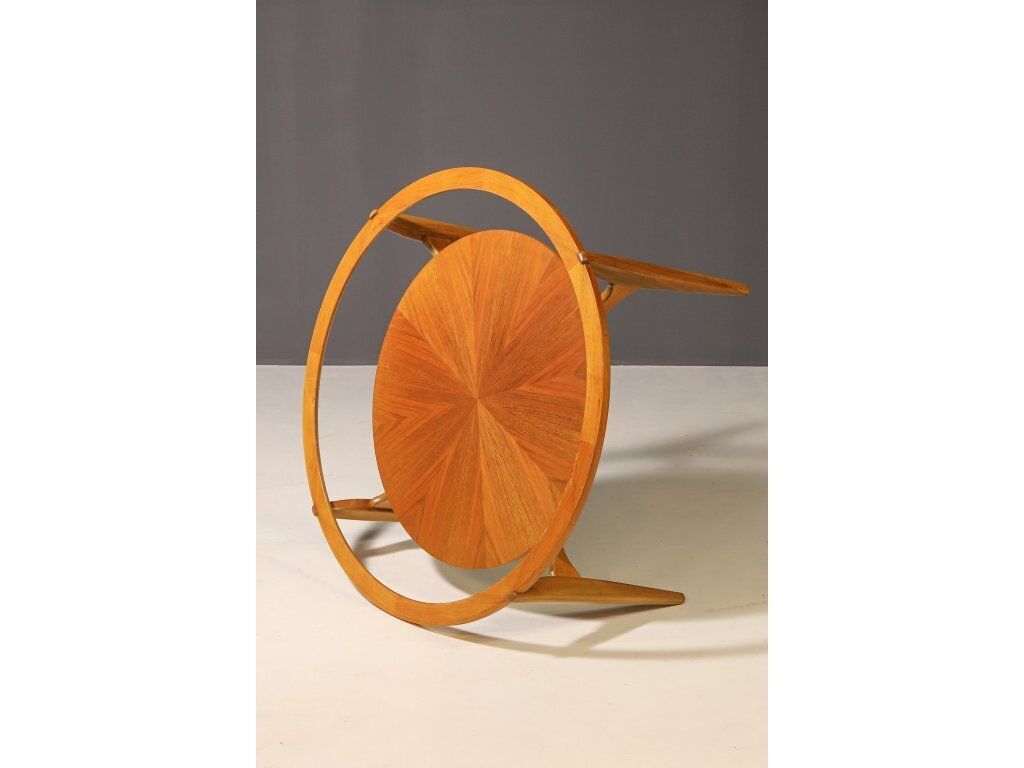 Coffee Table With Beech Wood Veneer And Glass Top, Wilhelm Renz, 1960's, Germany photo buy
