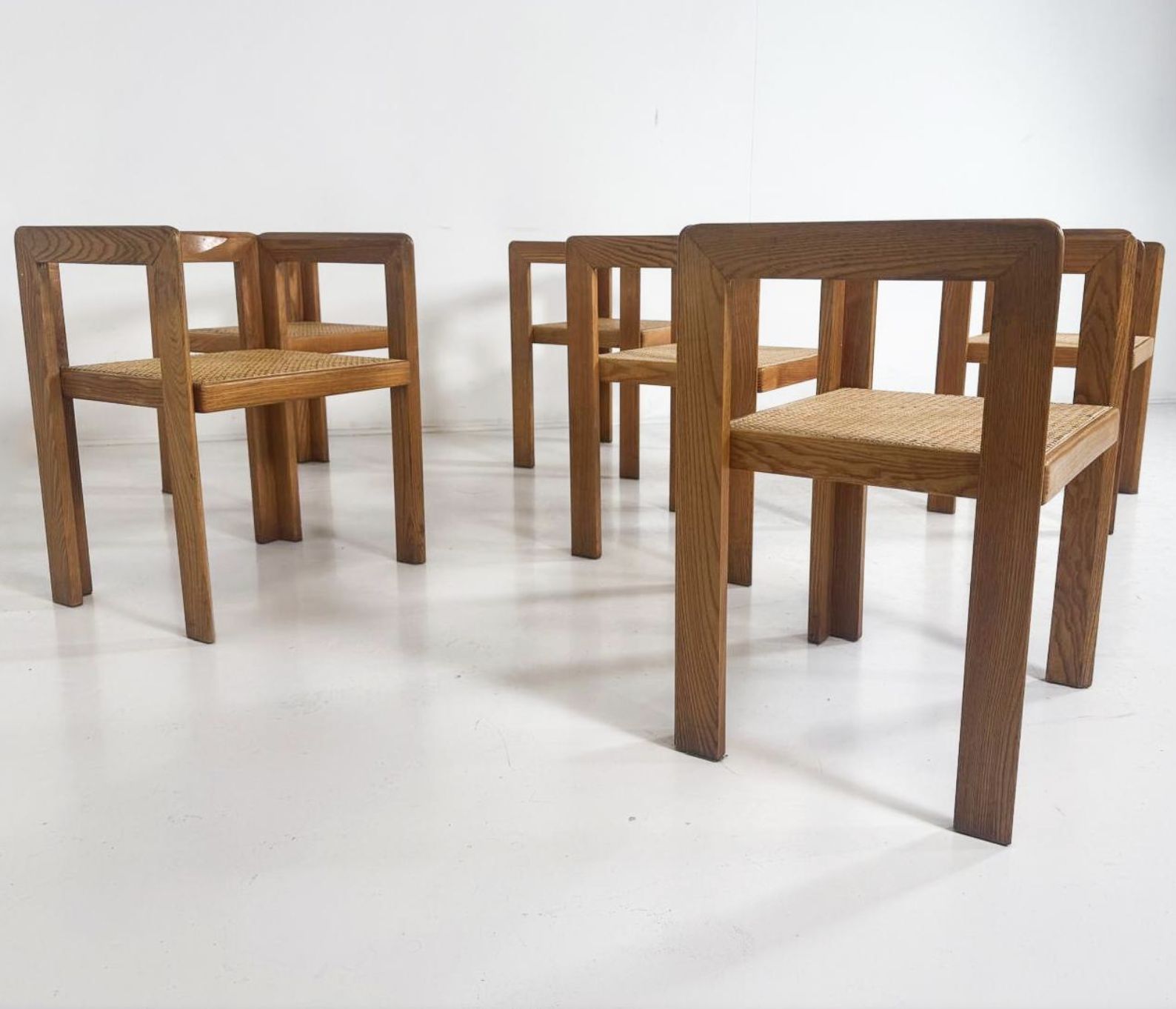 Mid Century Modern Set Of 6 Armchairs By Derk Jan De Vries, 1960s photo furniture