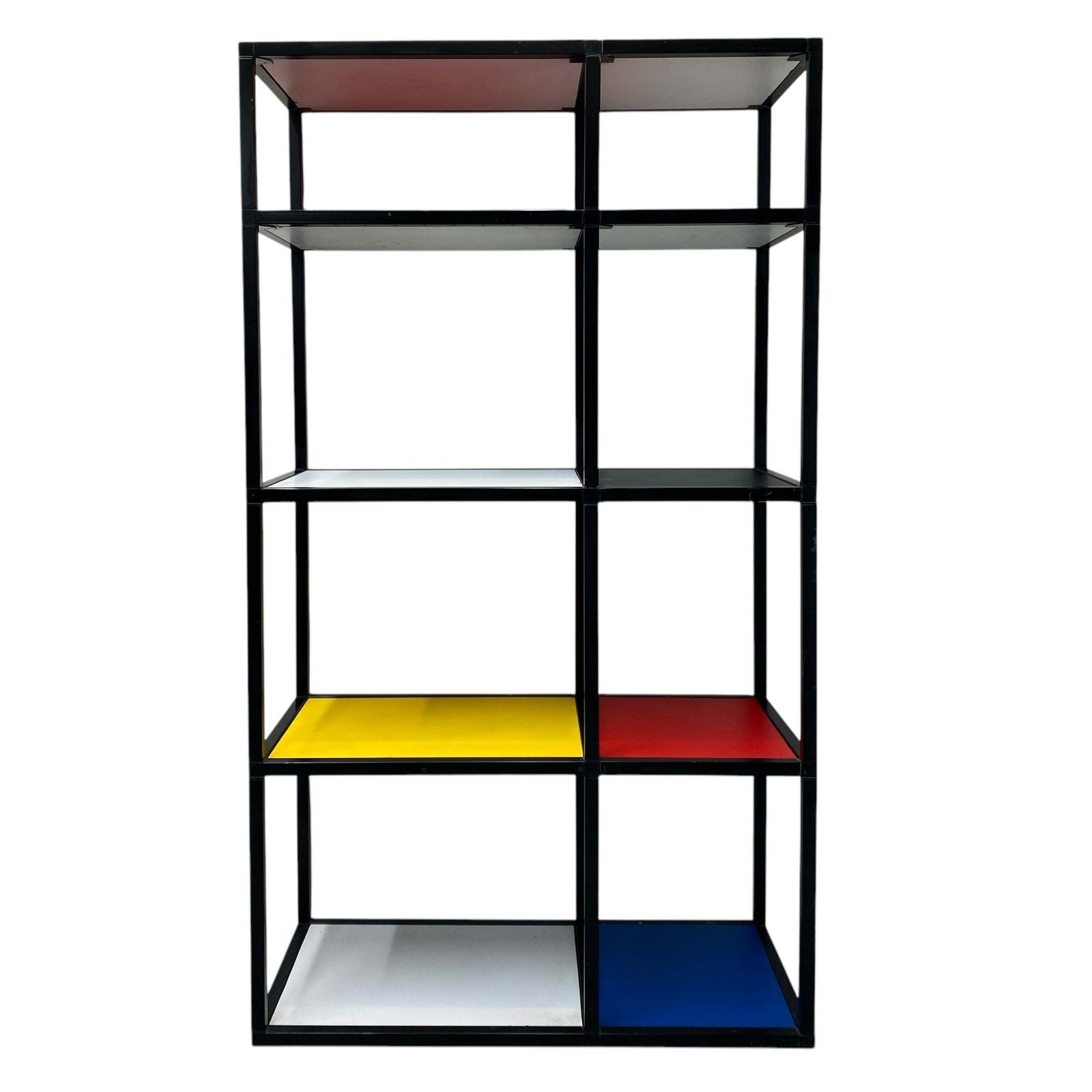 Room Divider Wall Unit Shelving Piet Mondrian Style photo Furniture