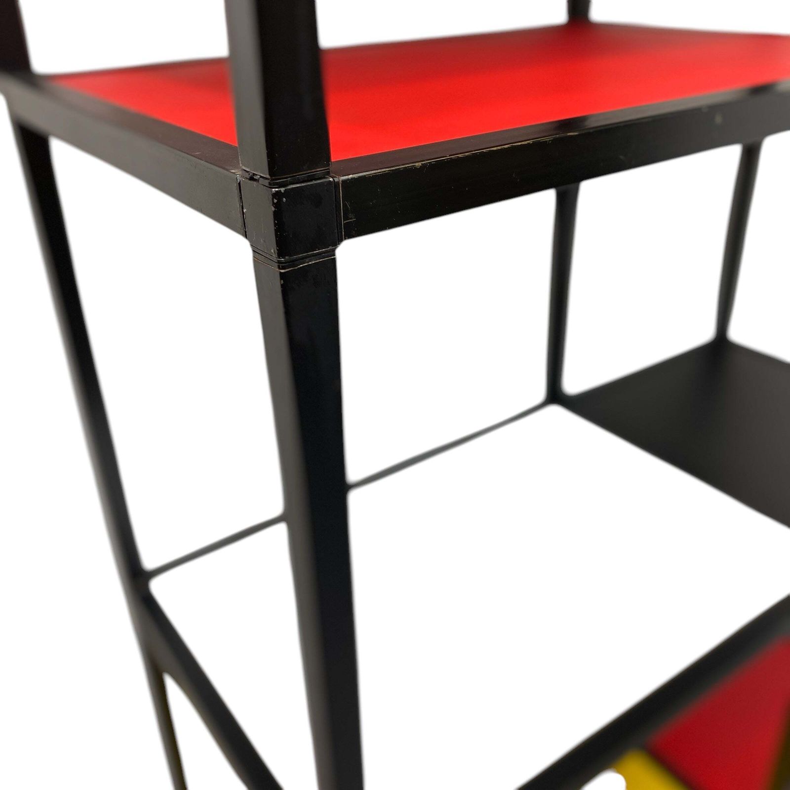 Room Divider Wall Unit Shelving Piet Mondrian Style photo vinterior