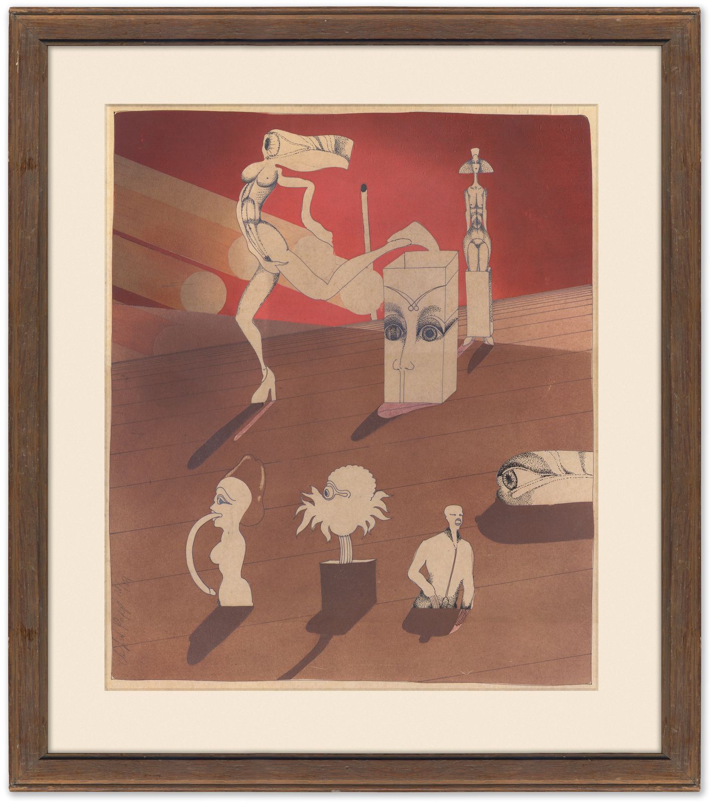 Manfred Popp, “Untitled (No.17)”, 1974, Fantastic 70s Surrealist/Sci Fi/Erotic Collage