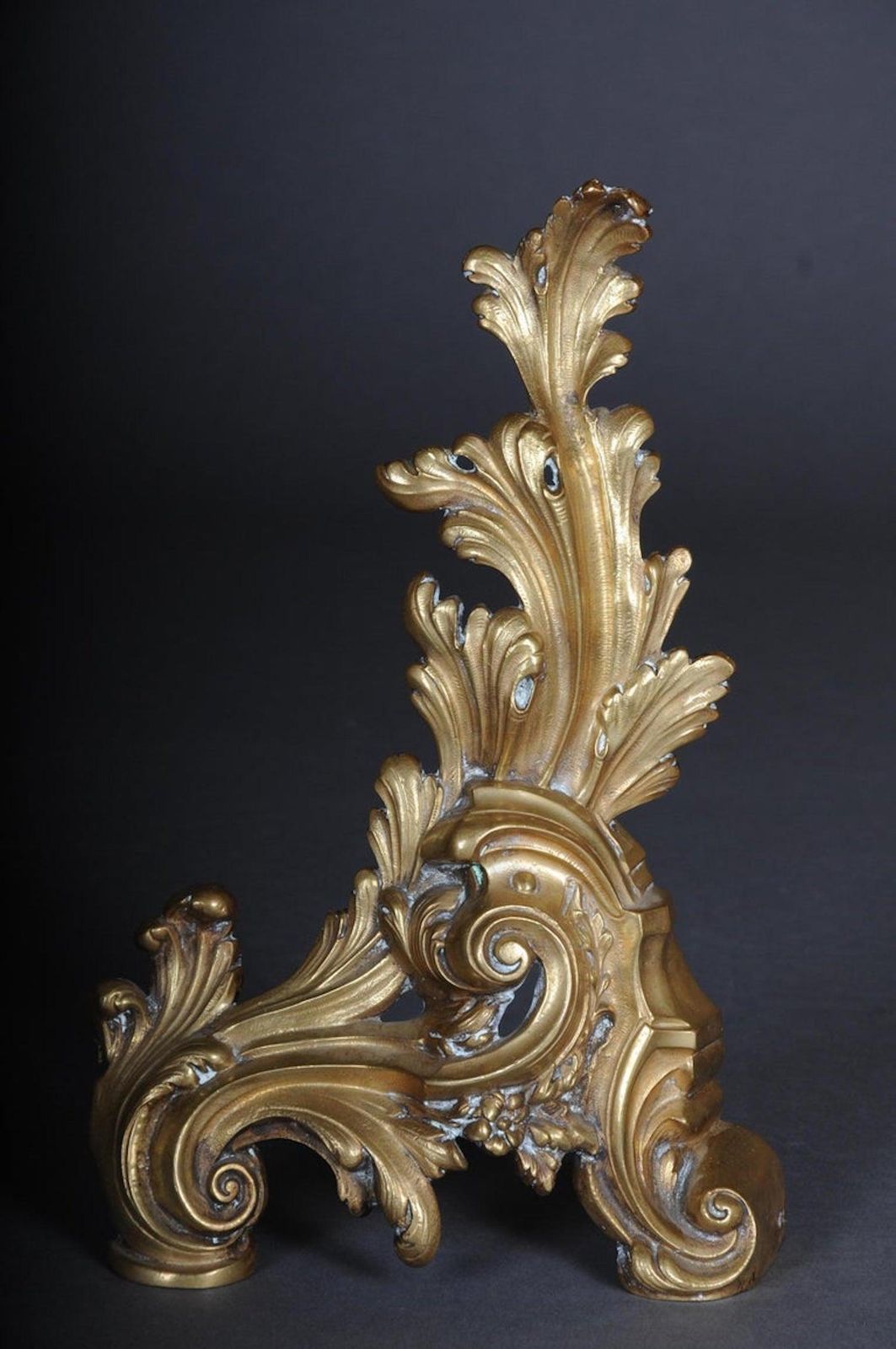 1720.0 19th Century Antique French Mantelpiece / Fireplace Bucks Bronze photo