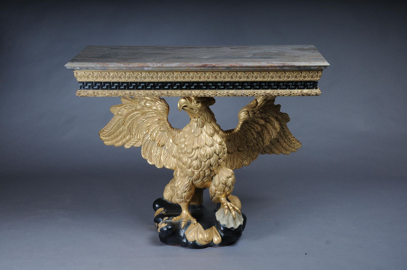 photo furniture Pair Of Magnificent Eagle Consoles Designed By William Kent
