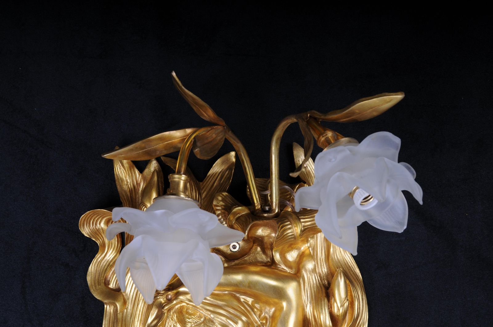 photo furniture Pair (2) Magnificent French Art Nouveau Wall Sconces, Paris